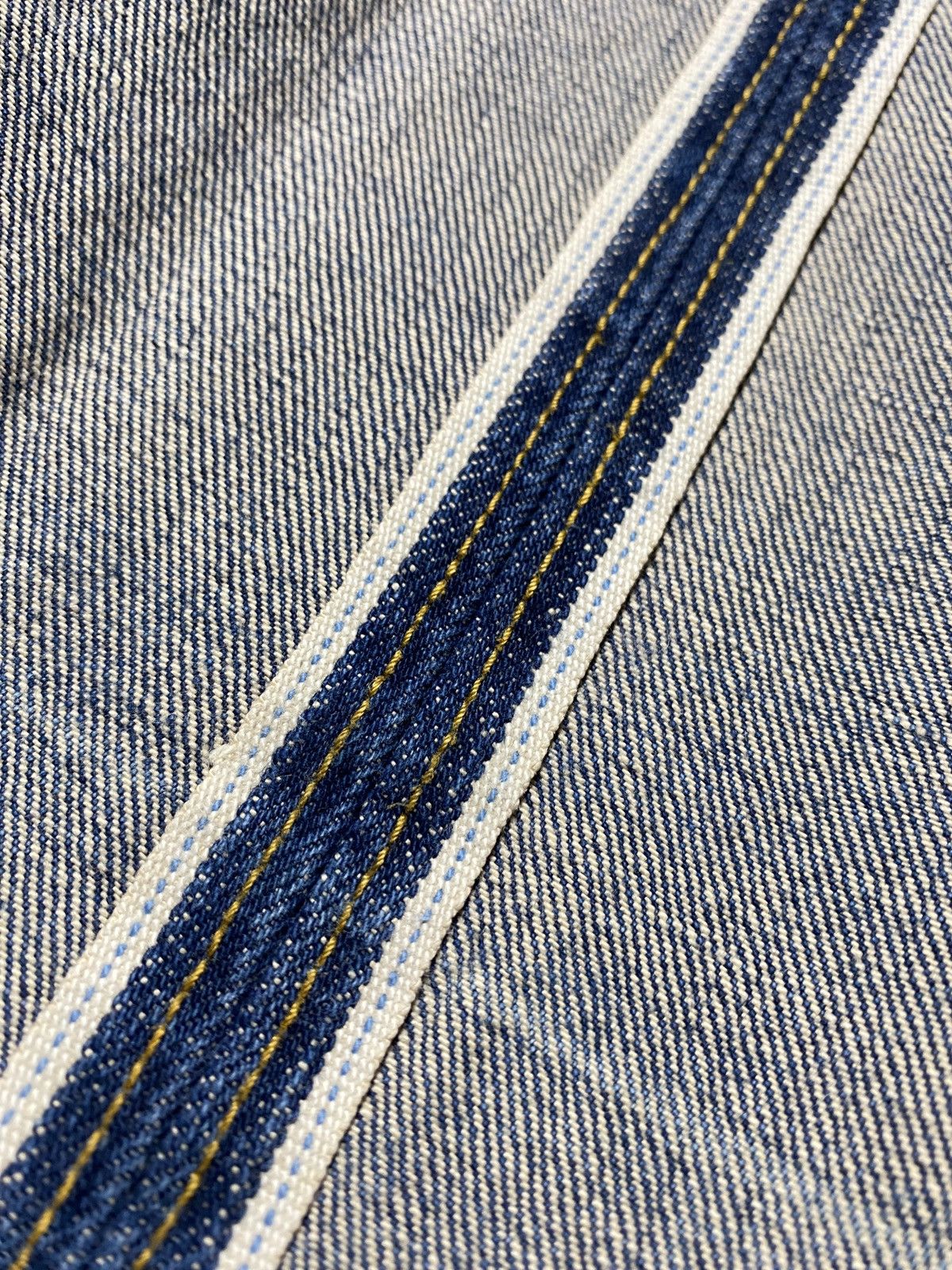 Polo Ralph Lauren 2000s Polo RL Ralph Lauren Slim Straight Selvedge Jeans Size US 31 - 3 Thumbnail