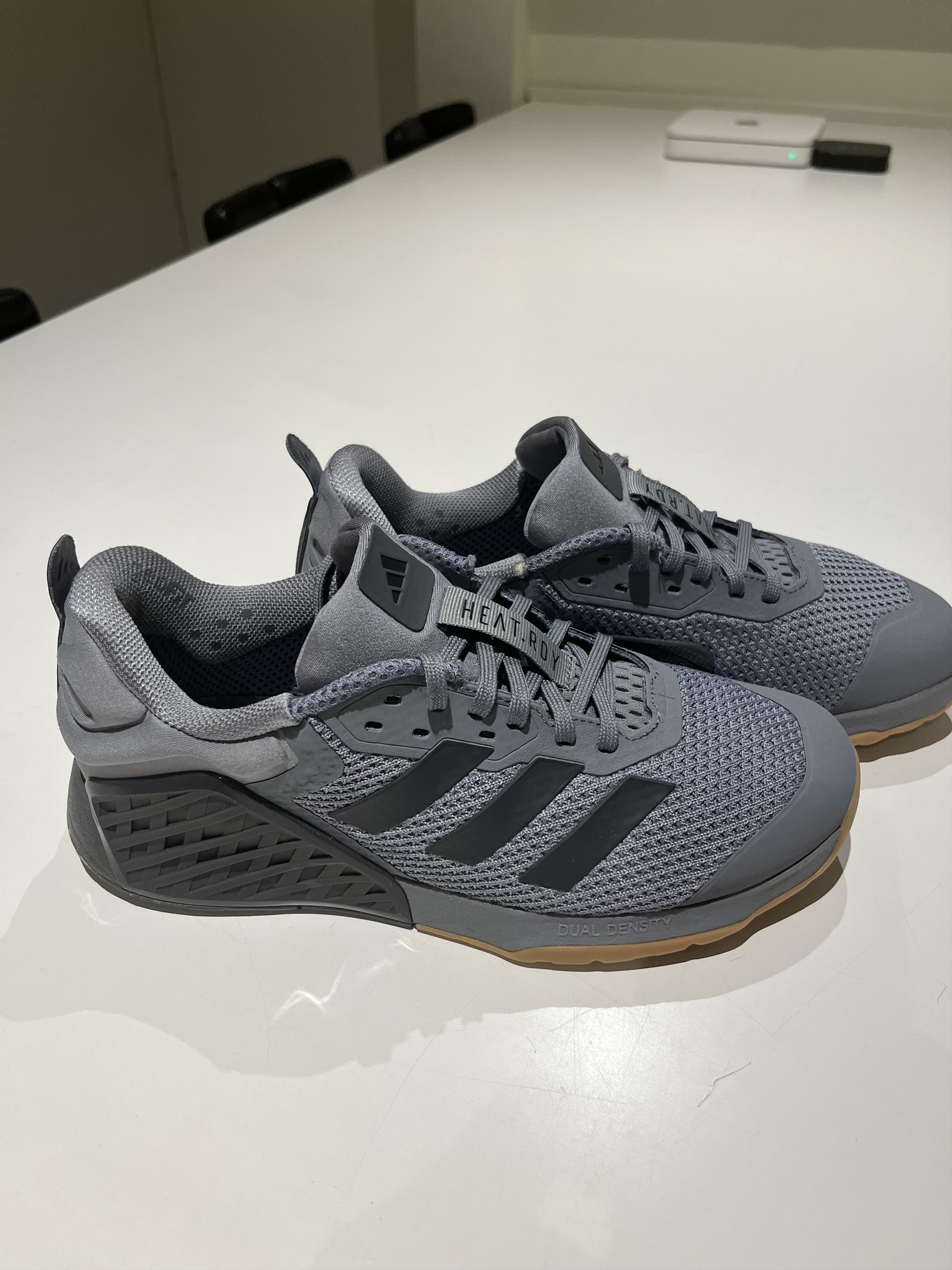 Adidas adidas Dropset 3Grey Grey Core Black Size US 8 / EU 41 - 3 Thumbnail