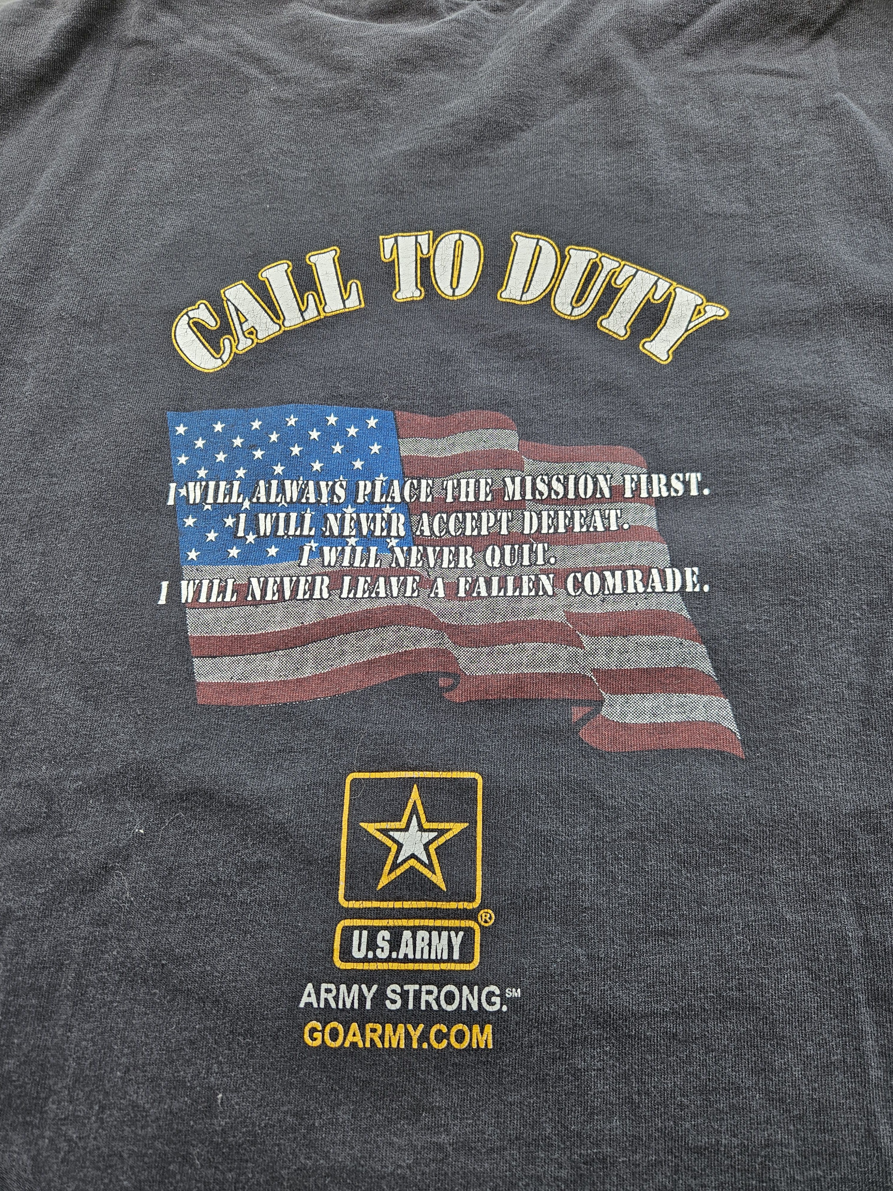 Anvil Call To Duty US Army Strong Anvil Tee Size US XL / EU 56 / 4 - 3 Thumbnail