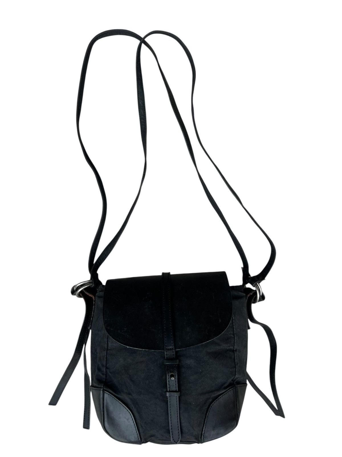 Leather × Yohji Yamamoto 2004 Yohji Yamamoto Y’s Leather Bag Size ONE SIZE - 3 Thumbnail