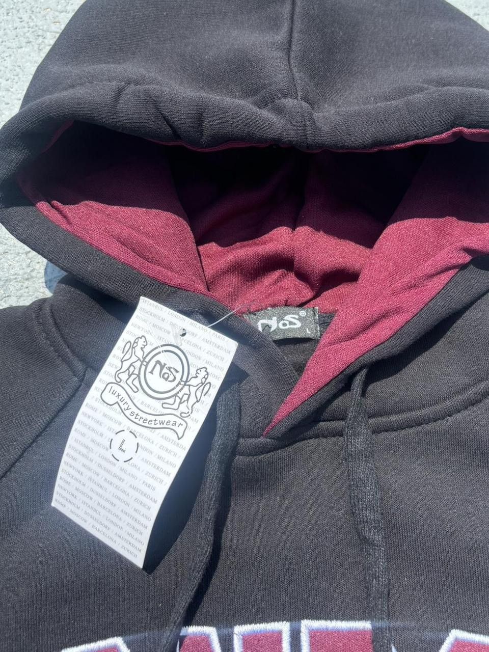 Vintage Early 2000s Deadstock Black London Size US L / EU 52-54 / 3 - 4 Thumbnail