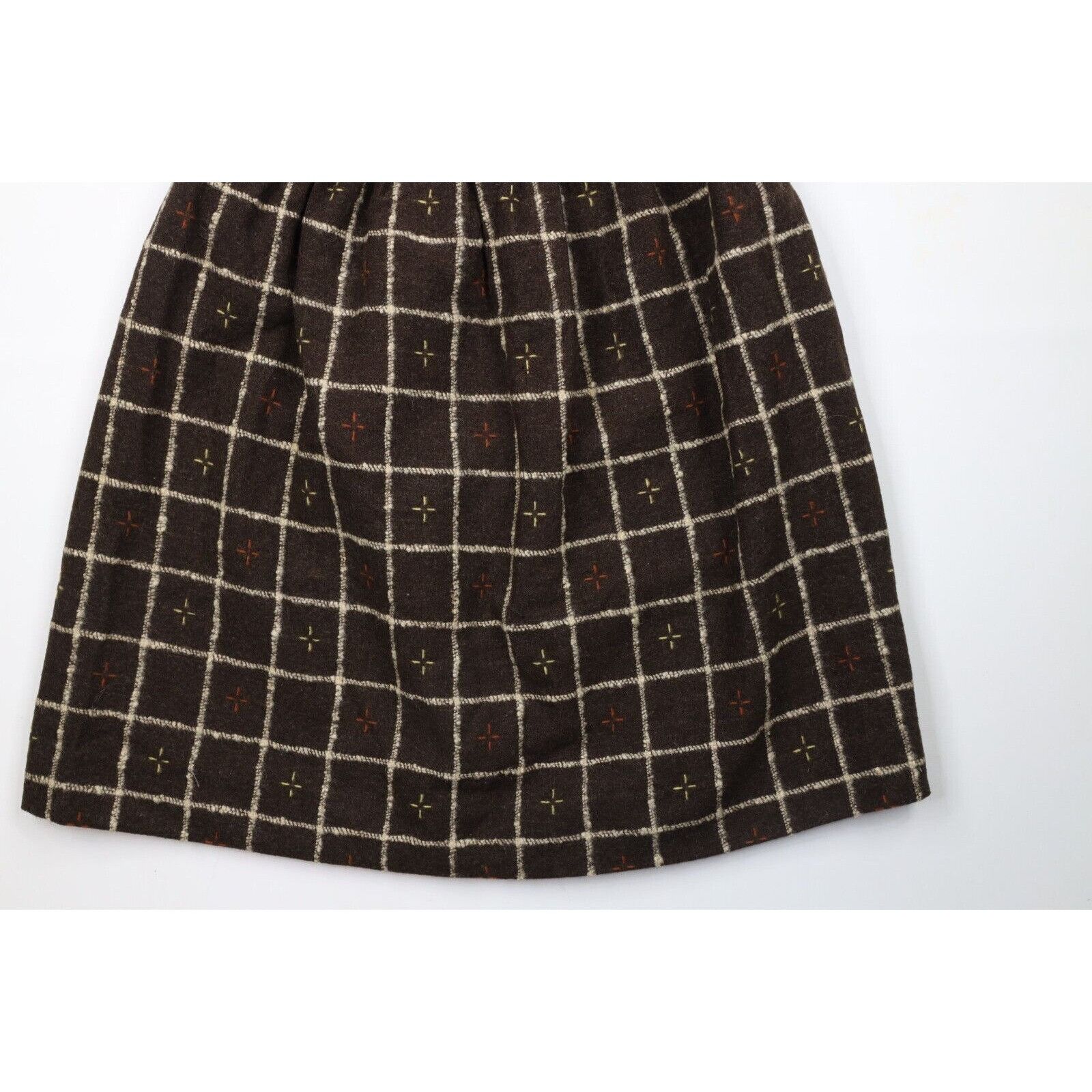 Vintage Vintage 50s 60s Mid Century Modern MCM Tweed Skirt Size 24" / US 00 / IT 34 - 4 Thumbnail