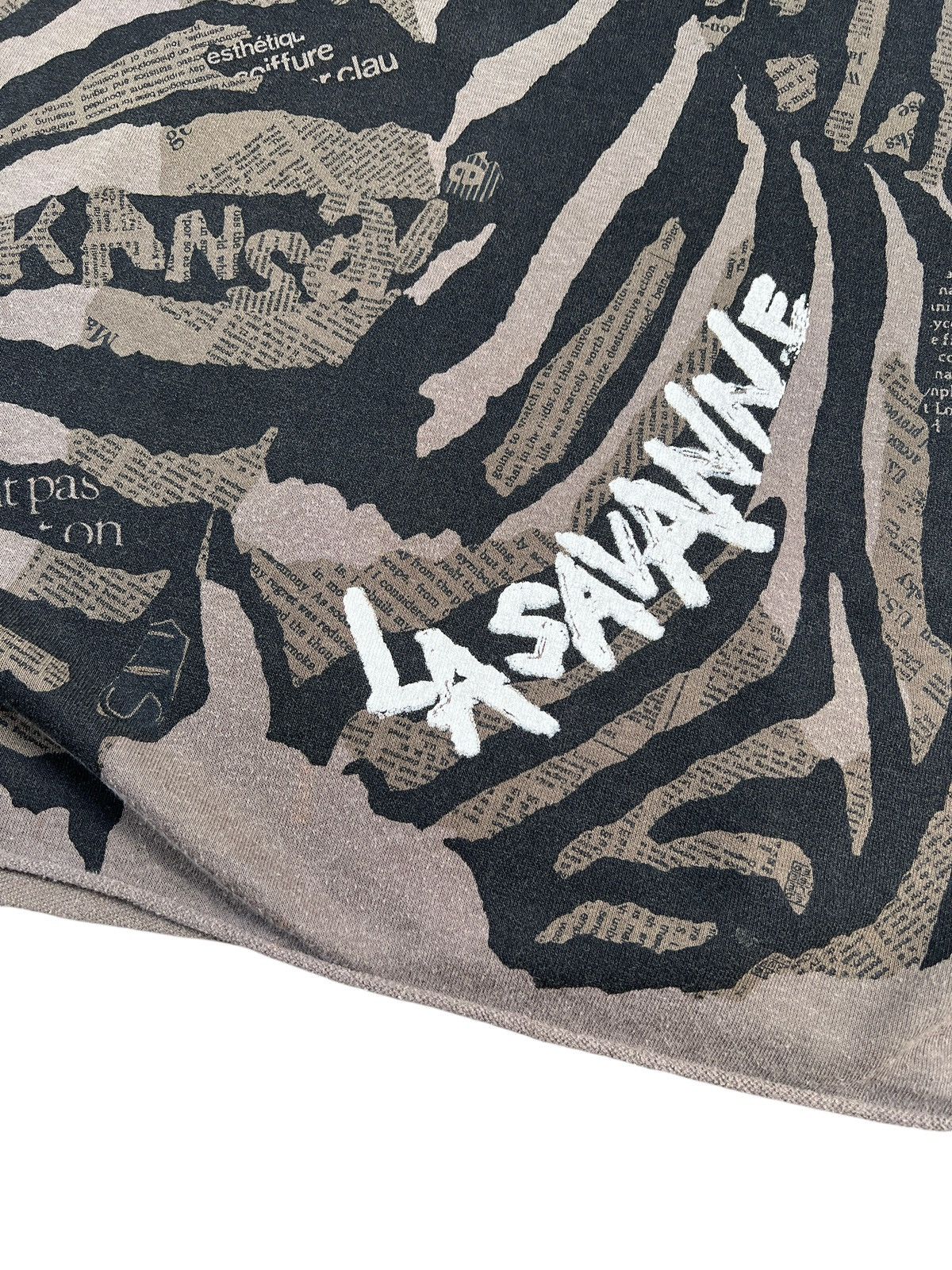Kansai Yamamoto Archive Kansai Eye ‘La Savanne” Boxy Cut Deconstruct Tops Size US L / EU 52-54 / 3 - 8 Thumbnail