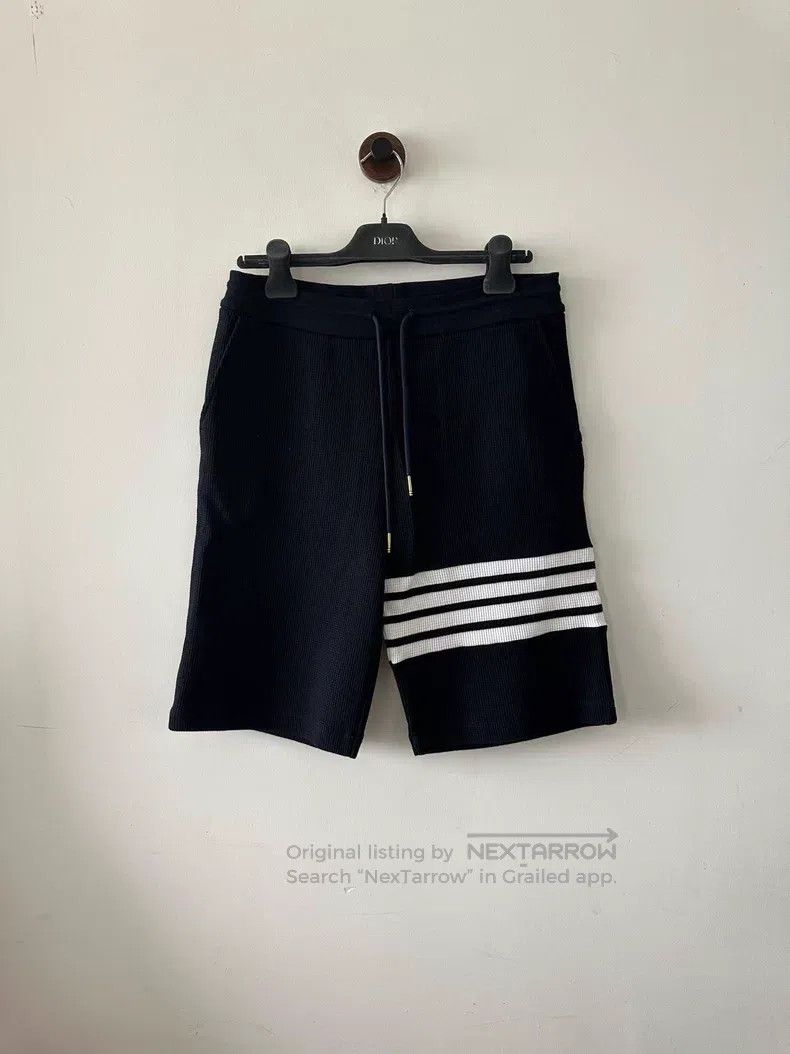 Thom Browne Thom Browne size 3 Waffle Shorts Size US 28 / EU 44 - 1 Thumbnail