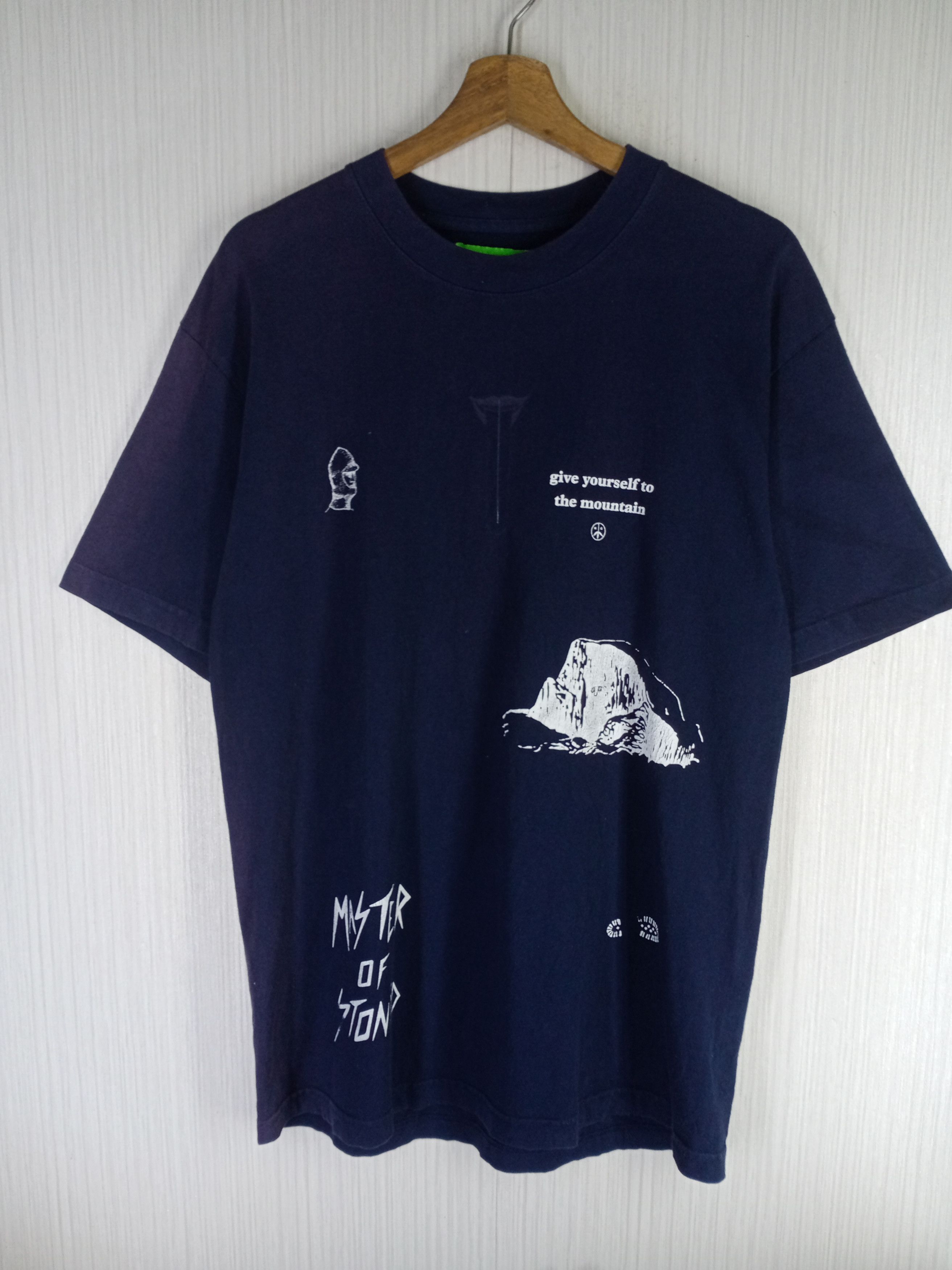 Mister Green × Vintage MASTER OF STONE Tshirt Size US M / EU 48-50 / 2 - 1 Thumbnail