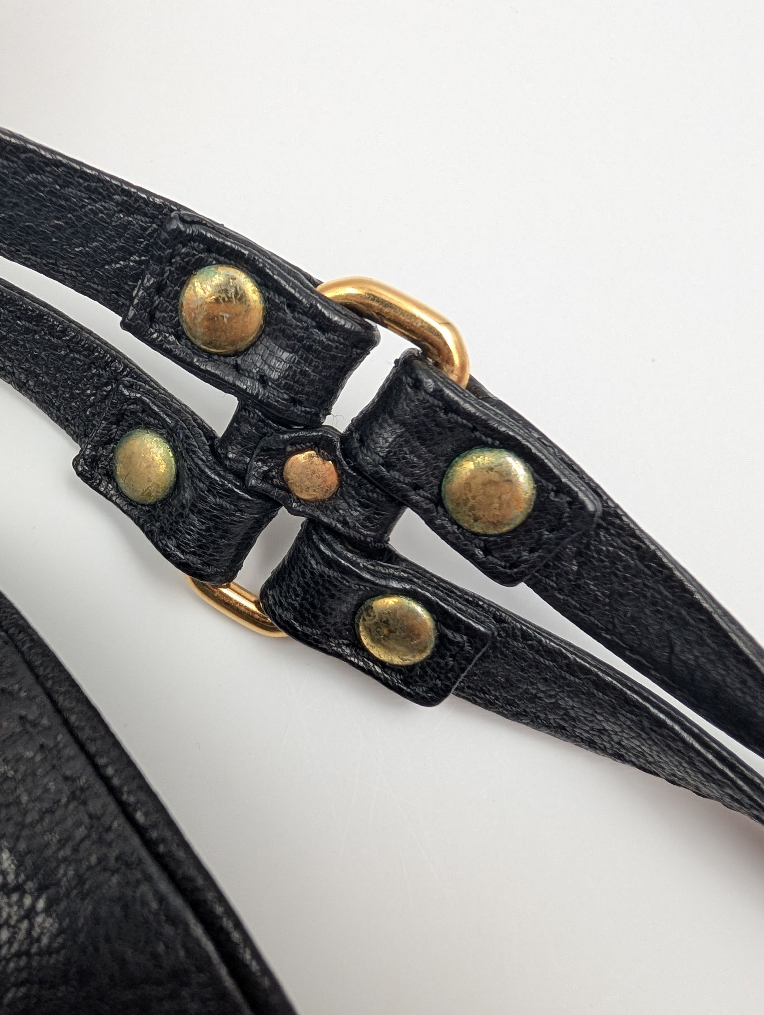 3.1 Phillip Lim 3.1 Philip Lim Black Bow Studded Shoulder Bag Size ONE SIZE - 11 Thumbnail