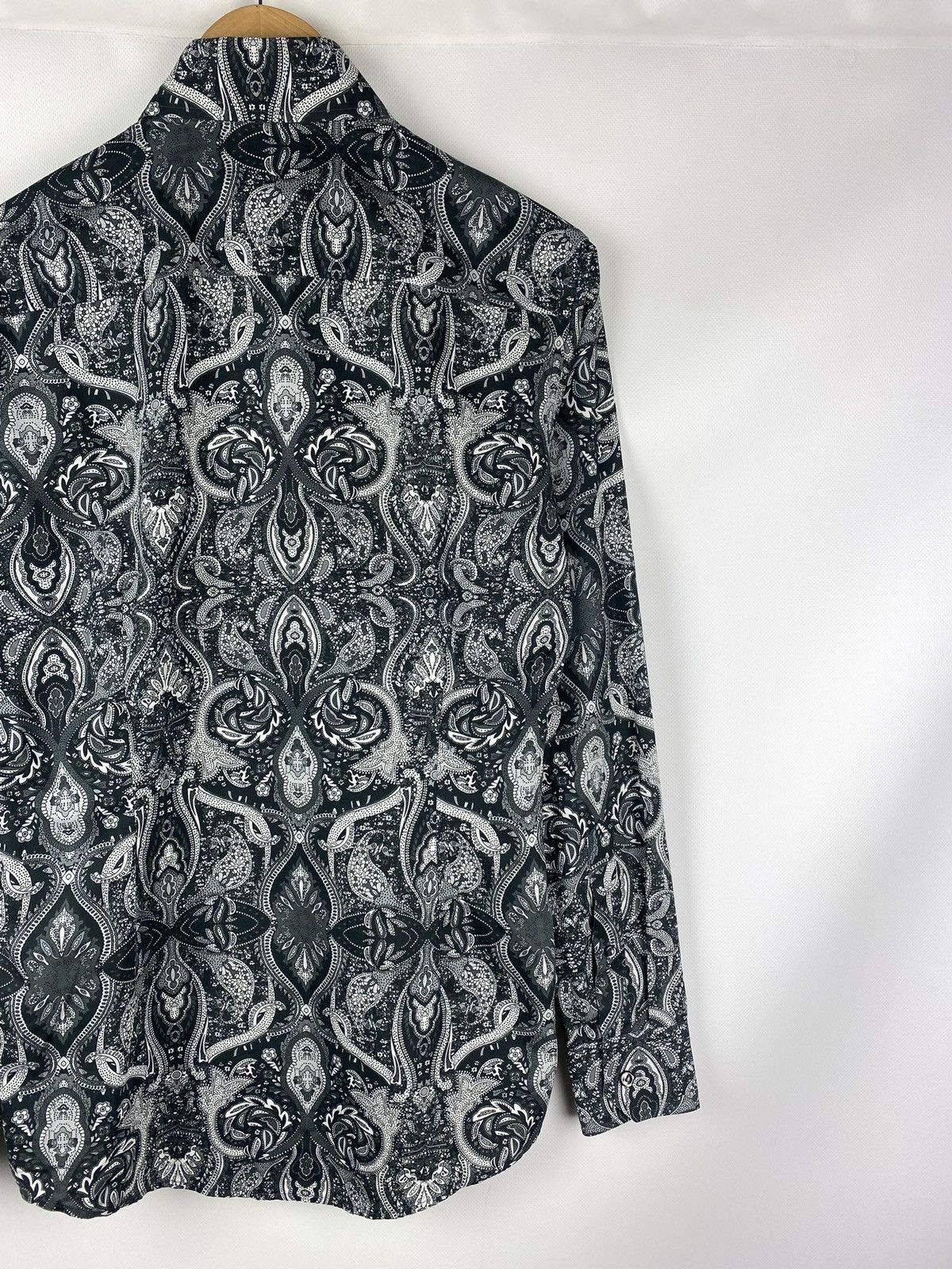Eton Eton paisley patterned long sleeve button up shirt Slim Size US M / EU 48-50 / 2 - 16 Thumbnail