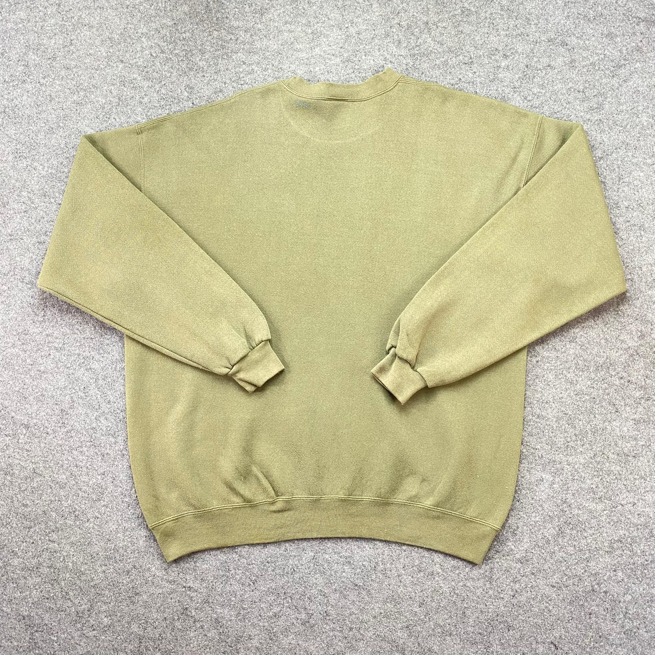 Vintage Vintage 90s USMC Millitary Army Sweatshirt Size US XL / EU 56 / 4 - 2 Thumbnail