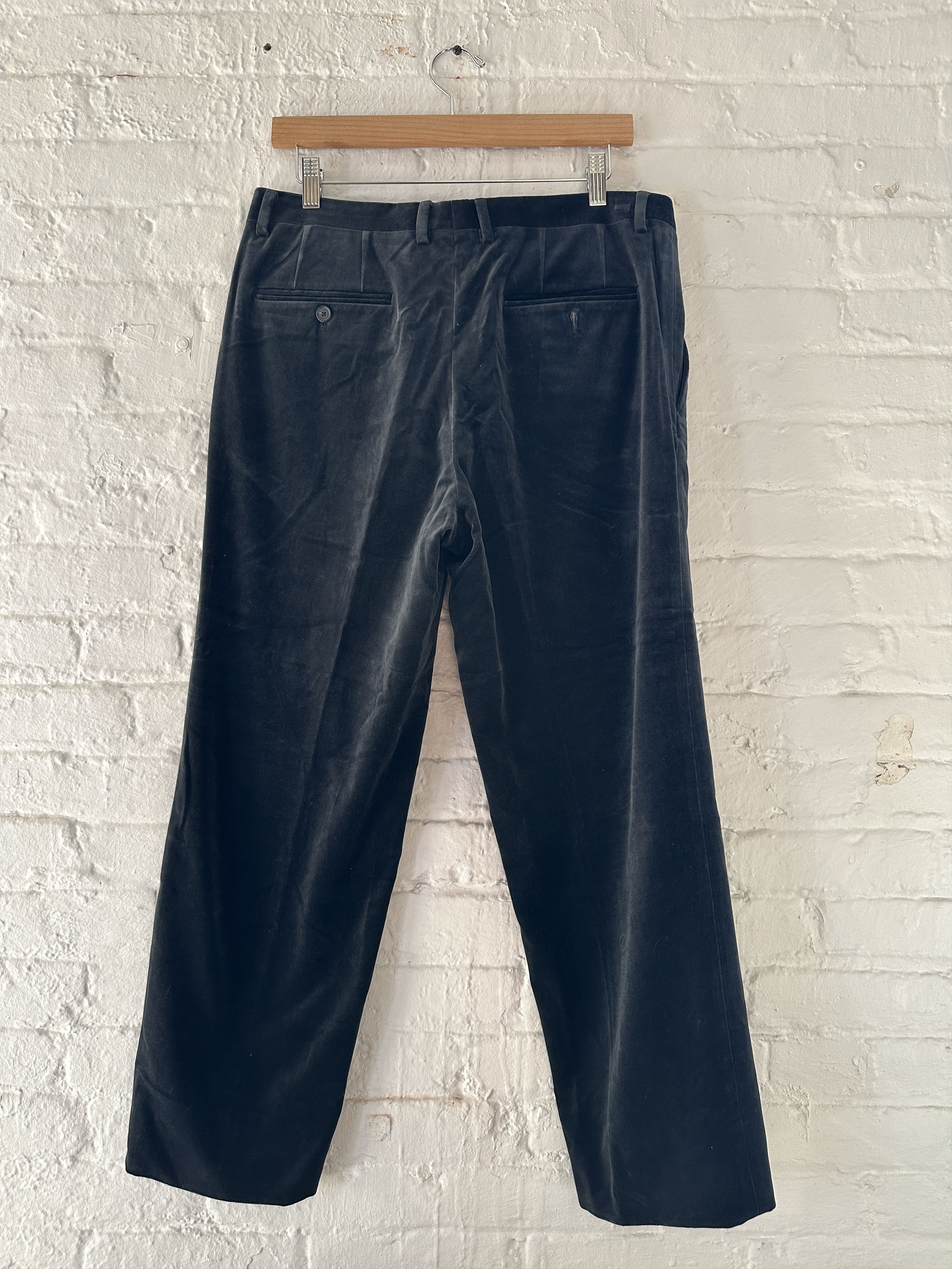 Jil Sander Jil Sander Velour Trousers Size US 34 / EU 50 - 3 Thumbnail