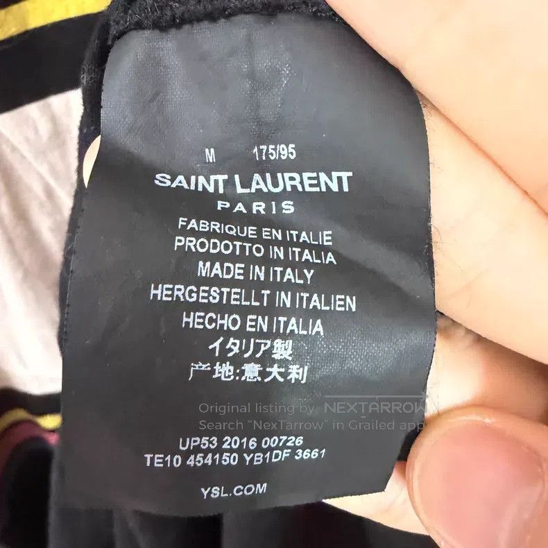 Saint Laurent Paris Saint Laurent Paris Dinosaur Print Short Sleeve i Size US M / EU 48-50 / 2 - 2 Thumbnail