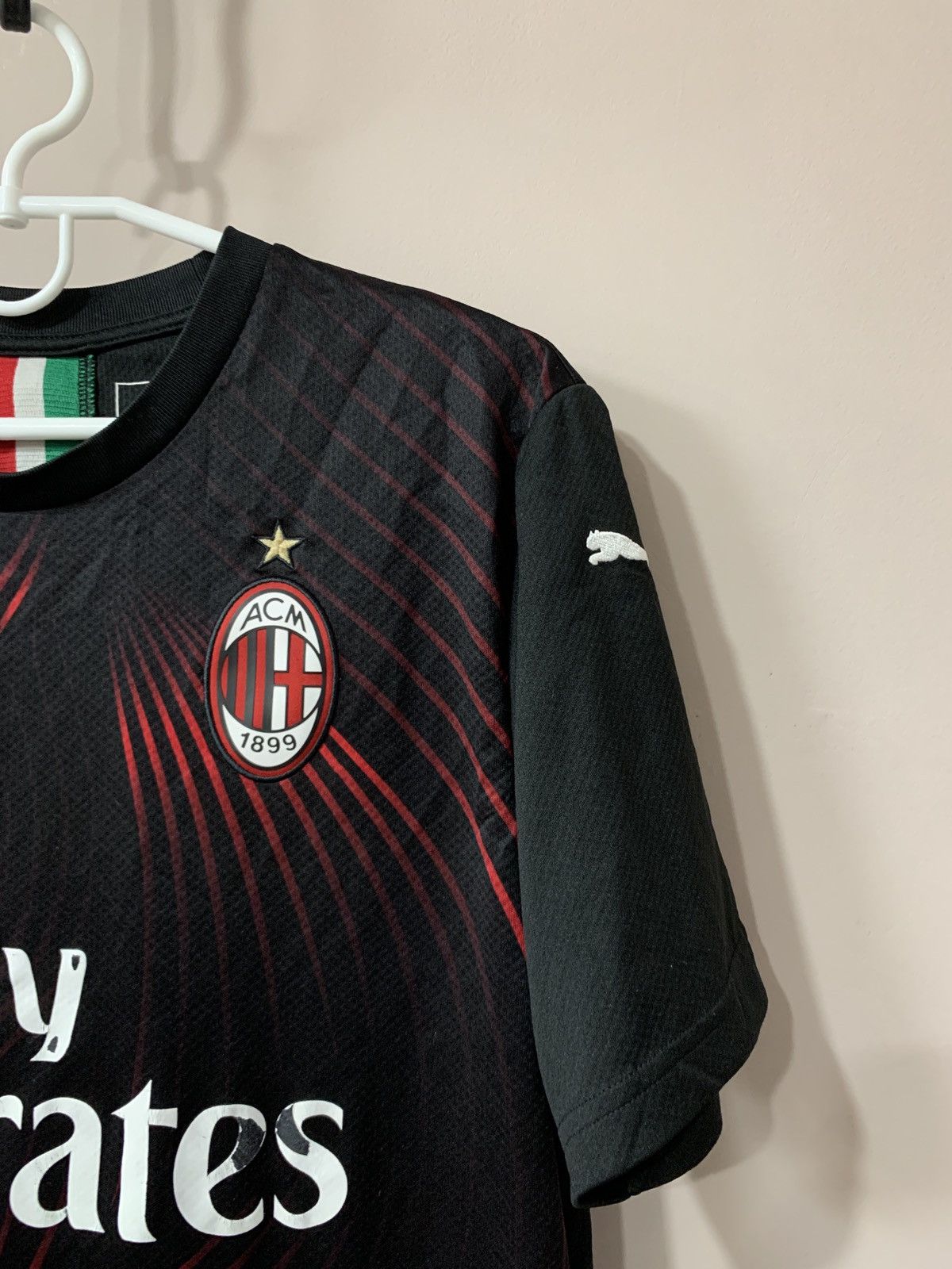 Puma AC Milan 2019 Third Football Shirt Puma Soccer Jersey Size M Size US M / EU 48-50 / 2 - 4 Thumbnail