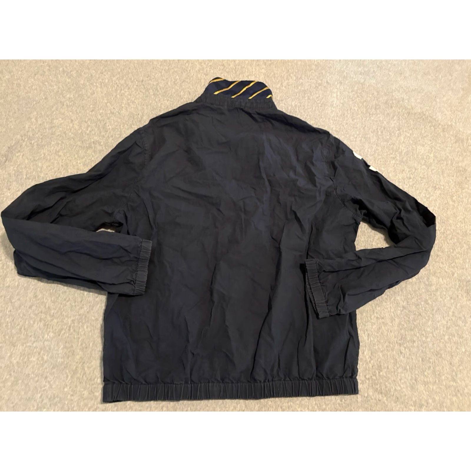 Polo Ralph Lauren VINTAGE Polo Ralph Lauren Navy Full Zip Equestrian Embroidered Jacket Medium Jacket Mens Blue Embroidered Full Zip Polo Ralph Lauren Size US M / EU 48-50 / 2 - 6 Thumbnail