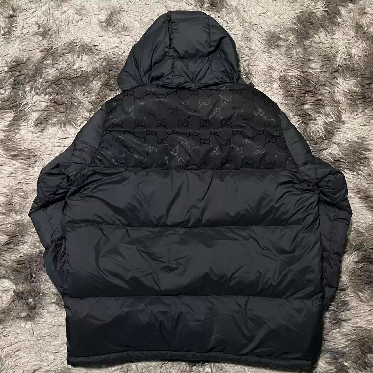 Gucci Gucci SS24 Colorblocked Logo Hooded Puffer Jacket Size 52 Size US L / EU 52-54 / 3 - 2 Thumbnail