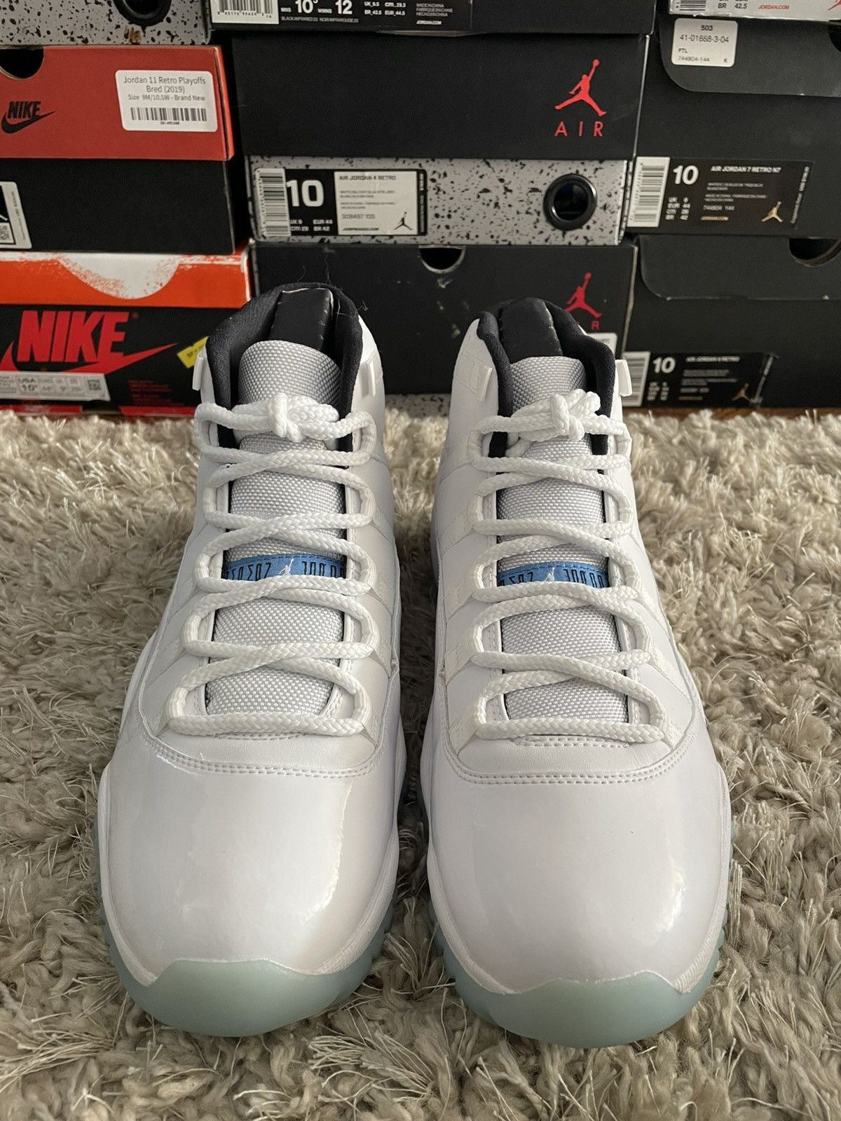 Jordan Brand Jordan 11 Legend Blue 2014 Releass Size US 9 / EU 42 - 4 Thumbnail