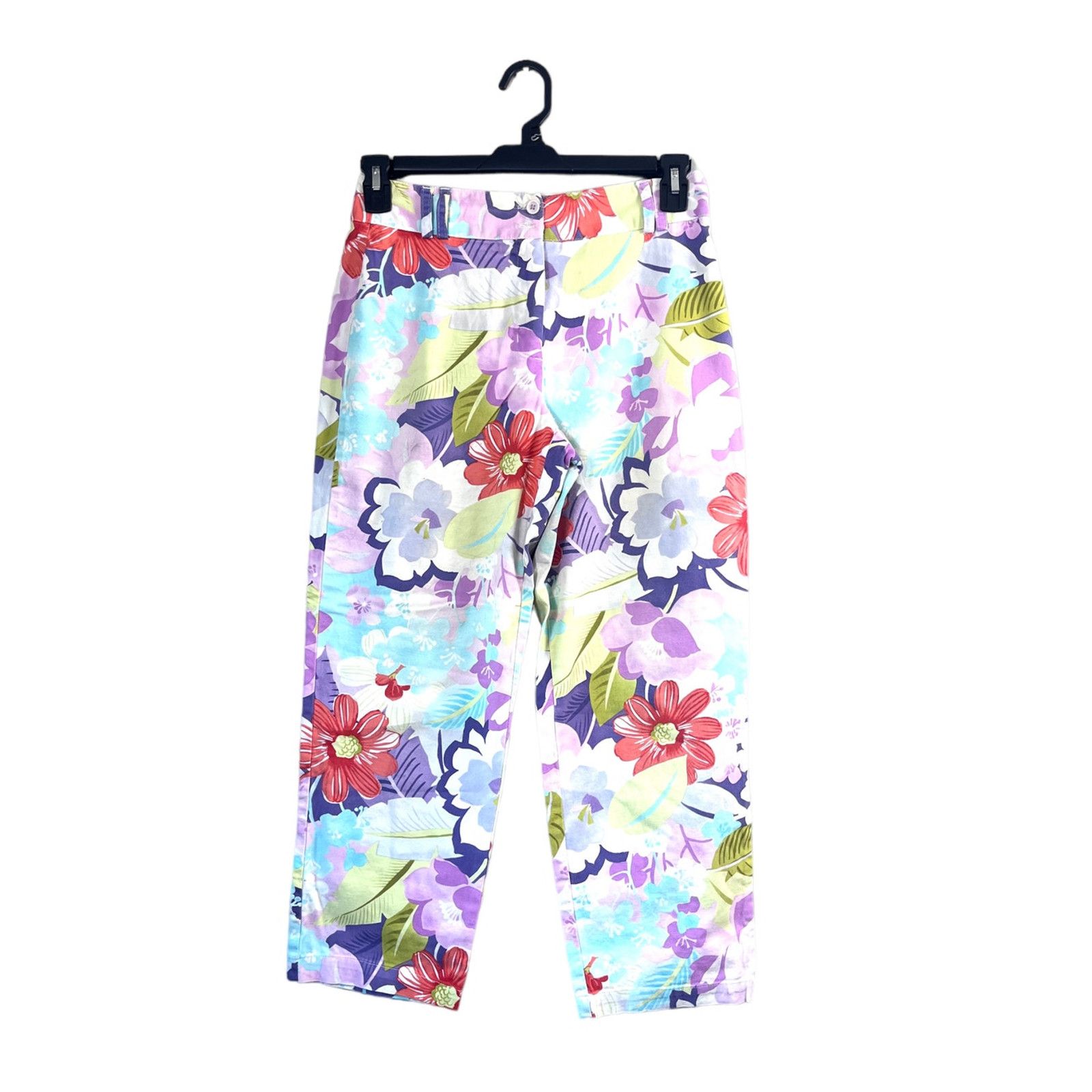 Vintage Vintage Women's Flower Power Talbots Pants 6 Size 28" / US 6 / IT 42 - 1 Thumbnail