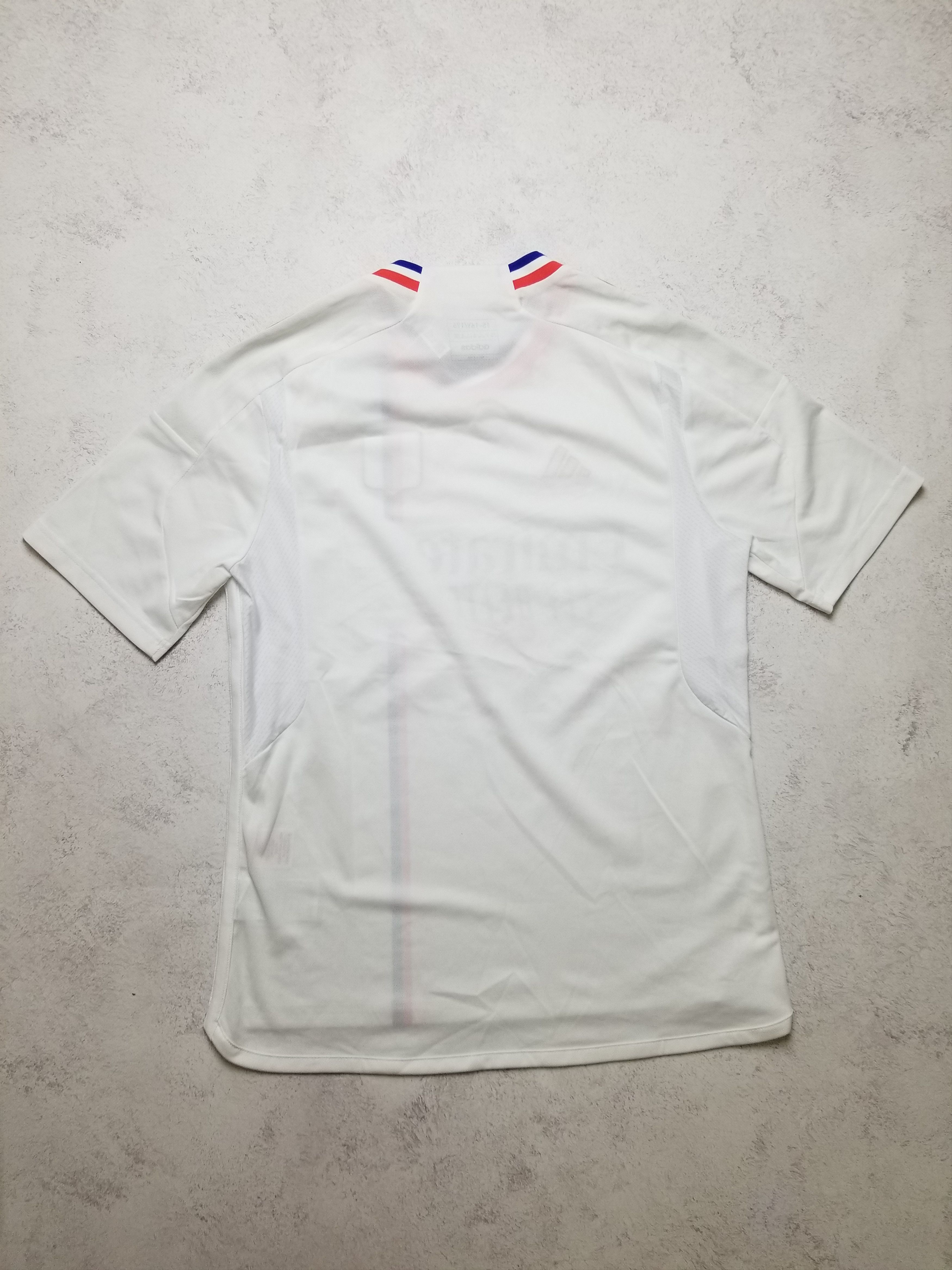 Adidas OLYMPIQUE LYON HOME FOOTBALL JERSEY YOUTH XL 15-16 YEARS Size US XS / EU 42 / 0 - 2 Thumbnail