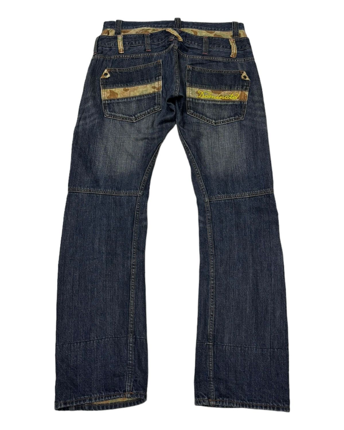 Kapital 🔥DOUBLE WAIST DENIM DOMINATE HANDCRAFTED JEANS Size US 34 / EU 50 - 1 Thumbnail