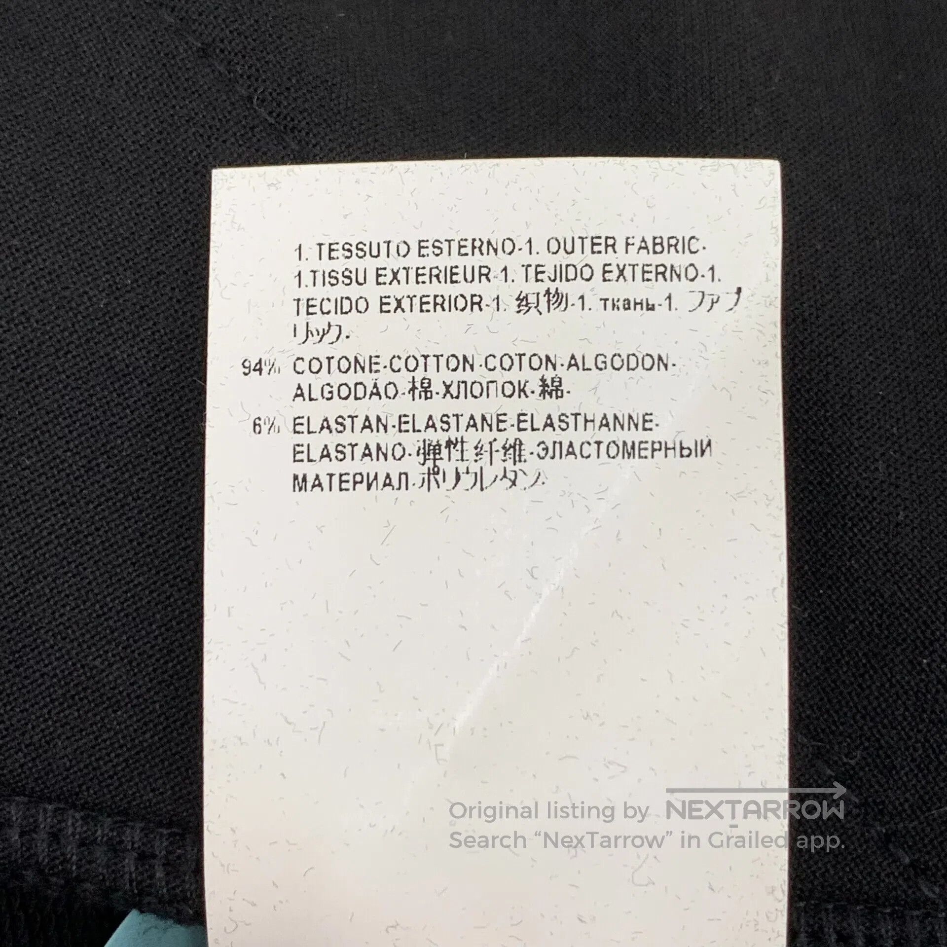 Versace Versace size XS Black cotton casual long pants with drawst Size US 27 - 9 Thumbnail