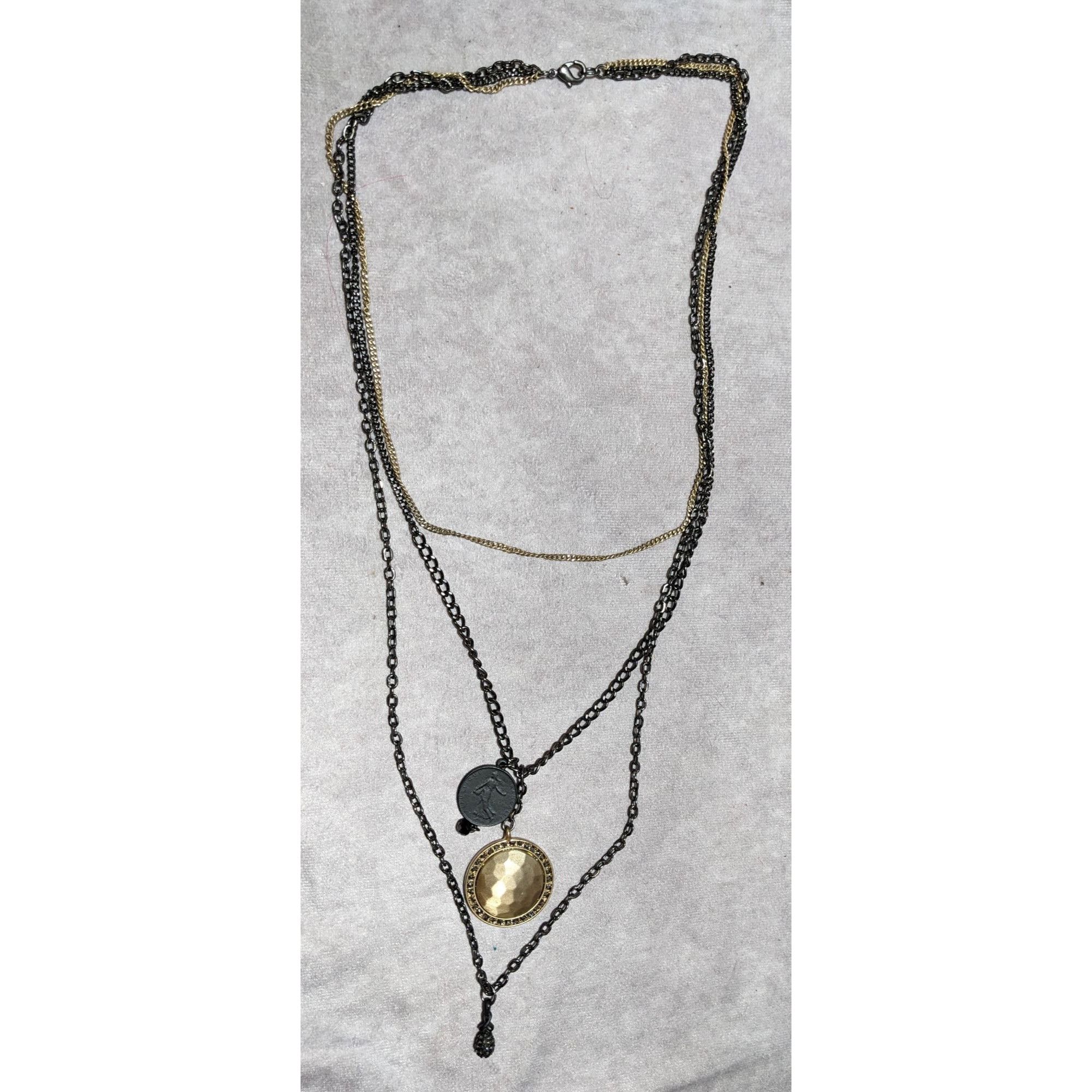 Other Multilayer Medallion Necklace Size ONE SIZE - 10 Thumbnail