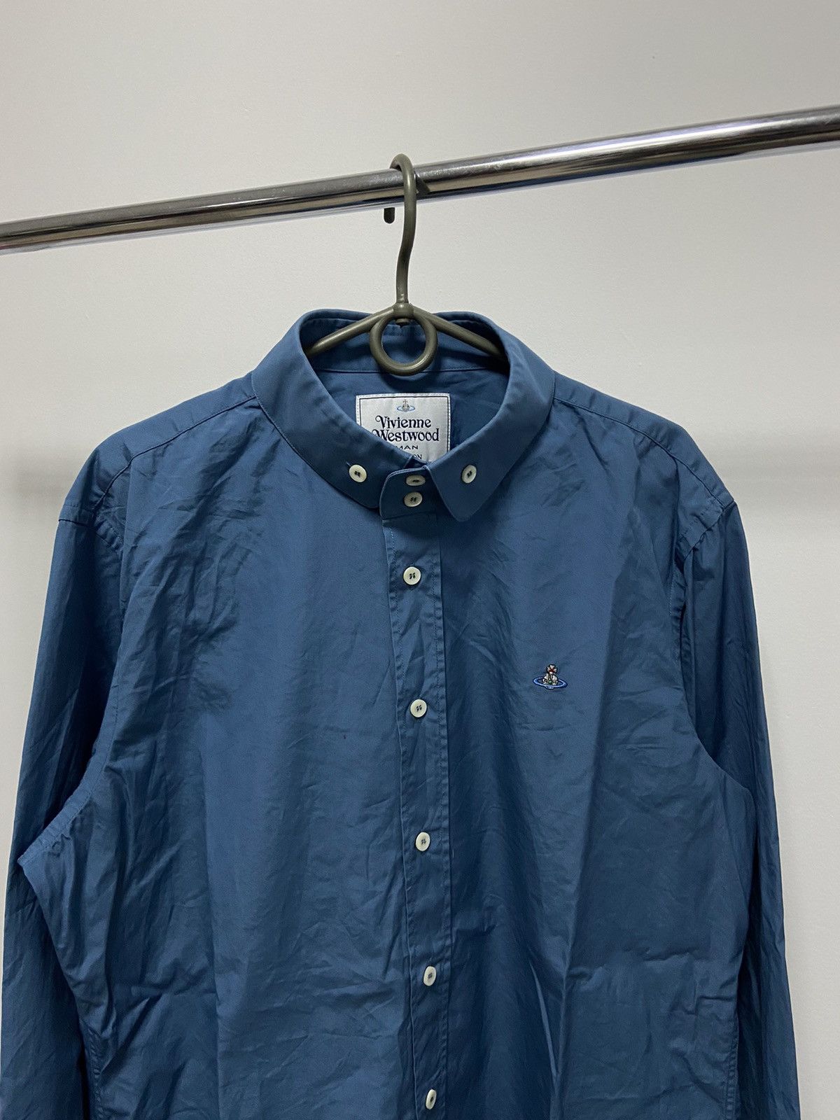 Vintage × Vivienne Westwood Vivienne Westwood Vintage Button Ups Small Orb Logo Size US L / EU 52-54 / 3 - 2 Thumbnail