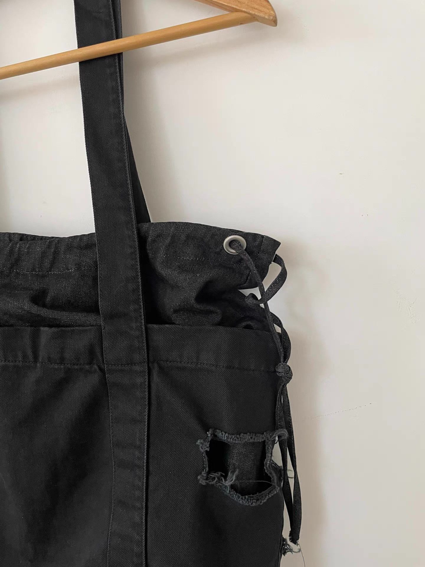 Raf Simons Raf Simons 23SS Washed Denim Tote Bag Ｑ21 Size ONE SIZE - 5 Thumbnail