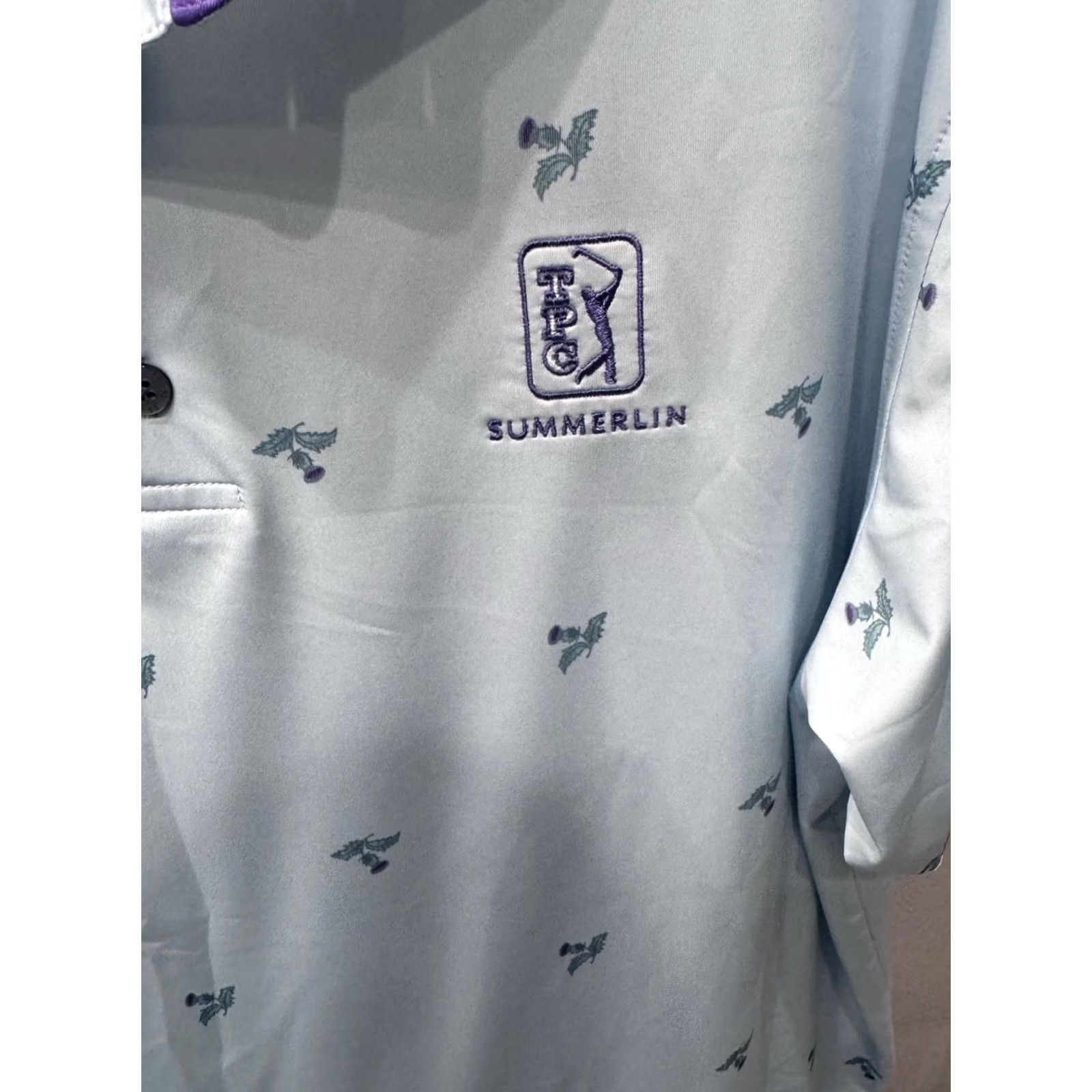 Footjoy Footjoy POLO SHIRT Floral TPC Summerlin XL Men Size US XL / EU 56 / 4 - 5 Thumbnail