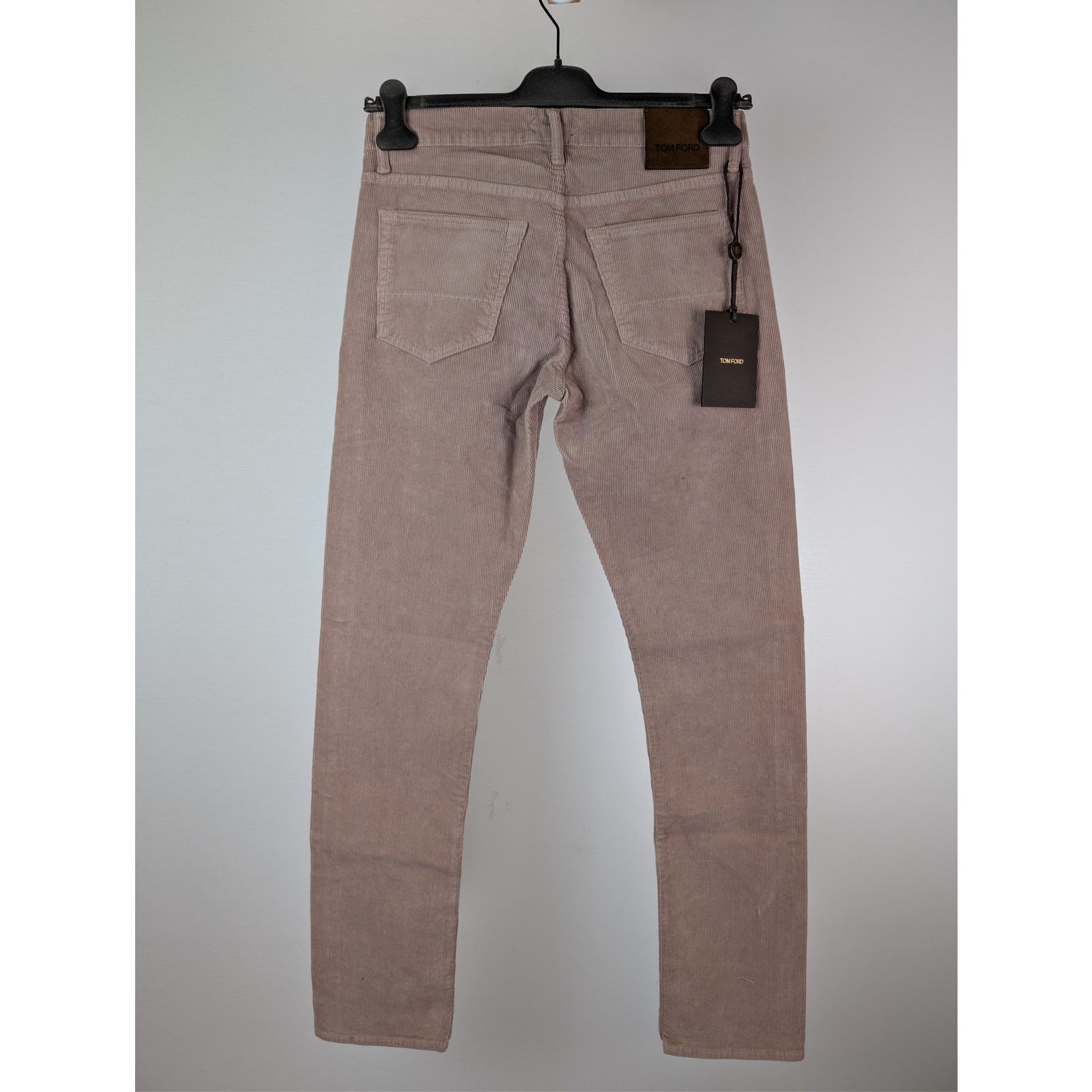 Tom Ford o1rshd1 Corduroy Slim Fit Denim Jeans in Pink Size US 30 / EU 46 - 9 Thumbnail
