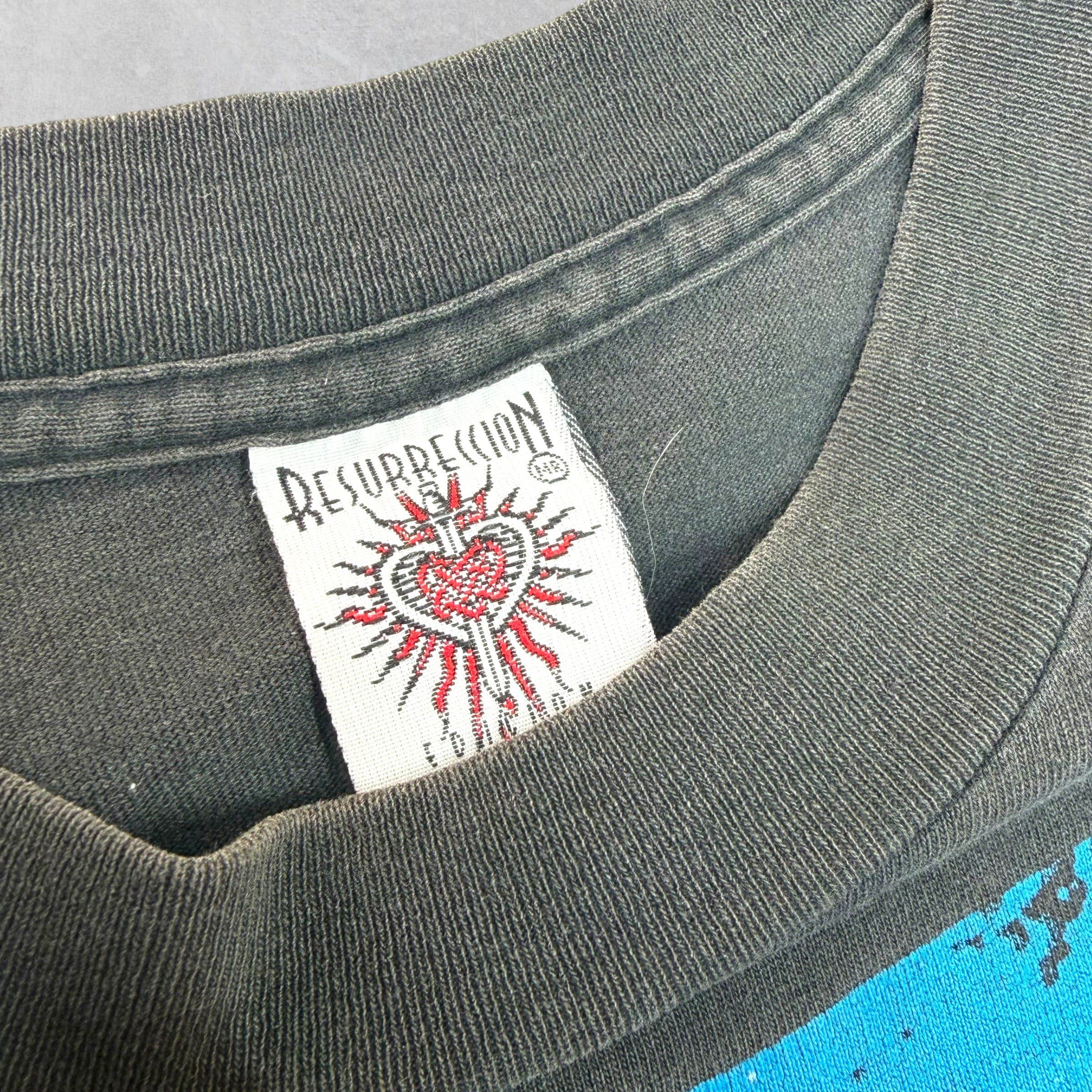 Vintage Vintage 90's Resurreccion Doors Light My Fire Tee XL Size US XL / EU 56 / 4 - 5 Thumbnail