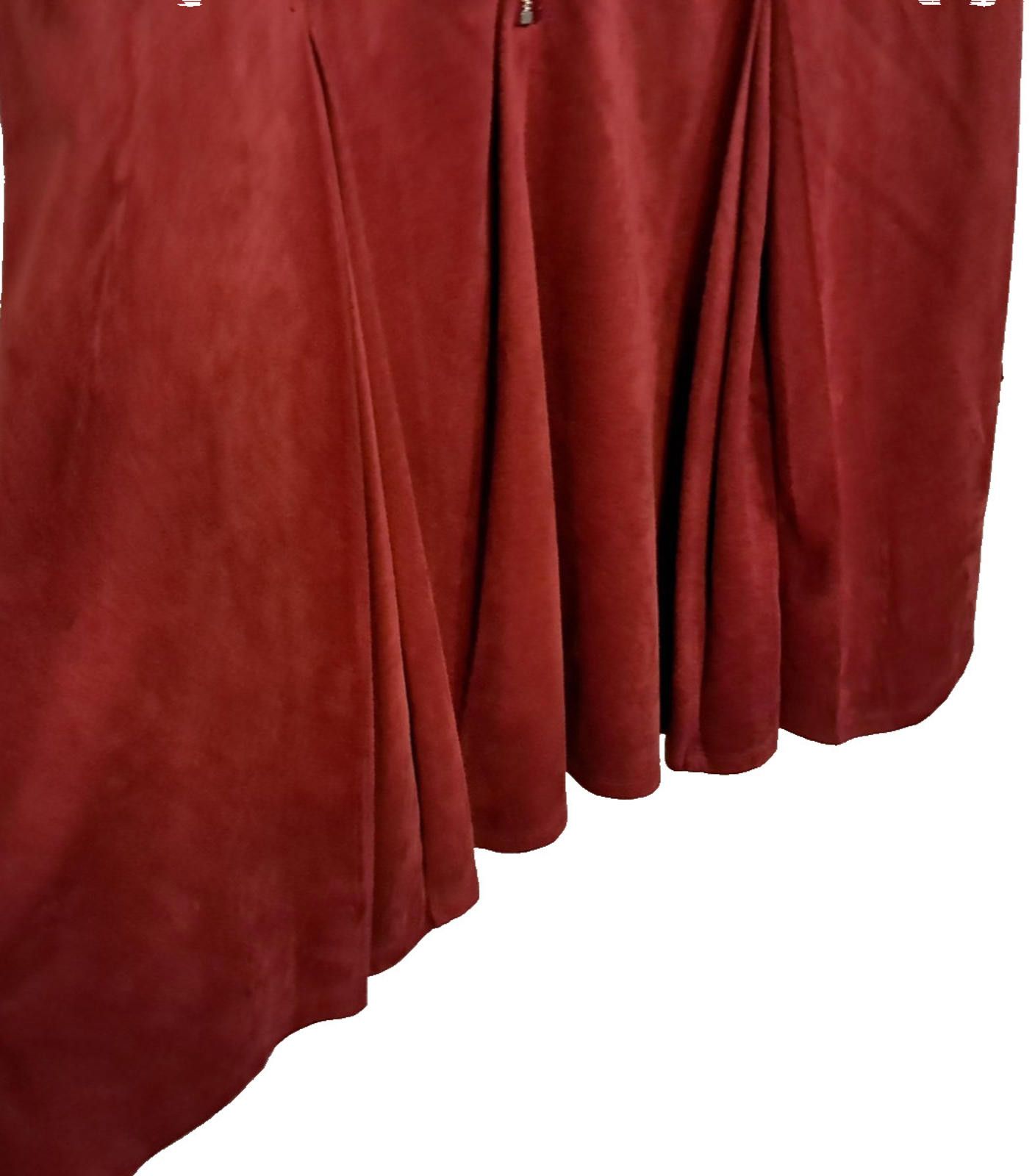 Other NWT The Limited Collection Red Faux Suede Dress. Sz XL Size XL / US 12-14 / IT 48-50 - 5 Thumbnail
