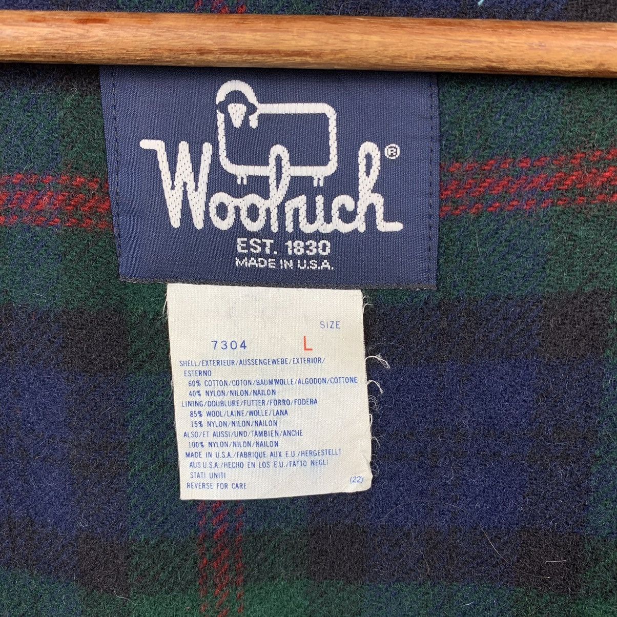 Vintage × Woolrich Woolen Mills Vintage Woolrich Parka Checkered Hoodie Size Large Size US L / EU 52-54 / 3 - 10 Thumbnail