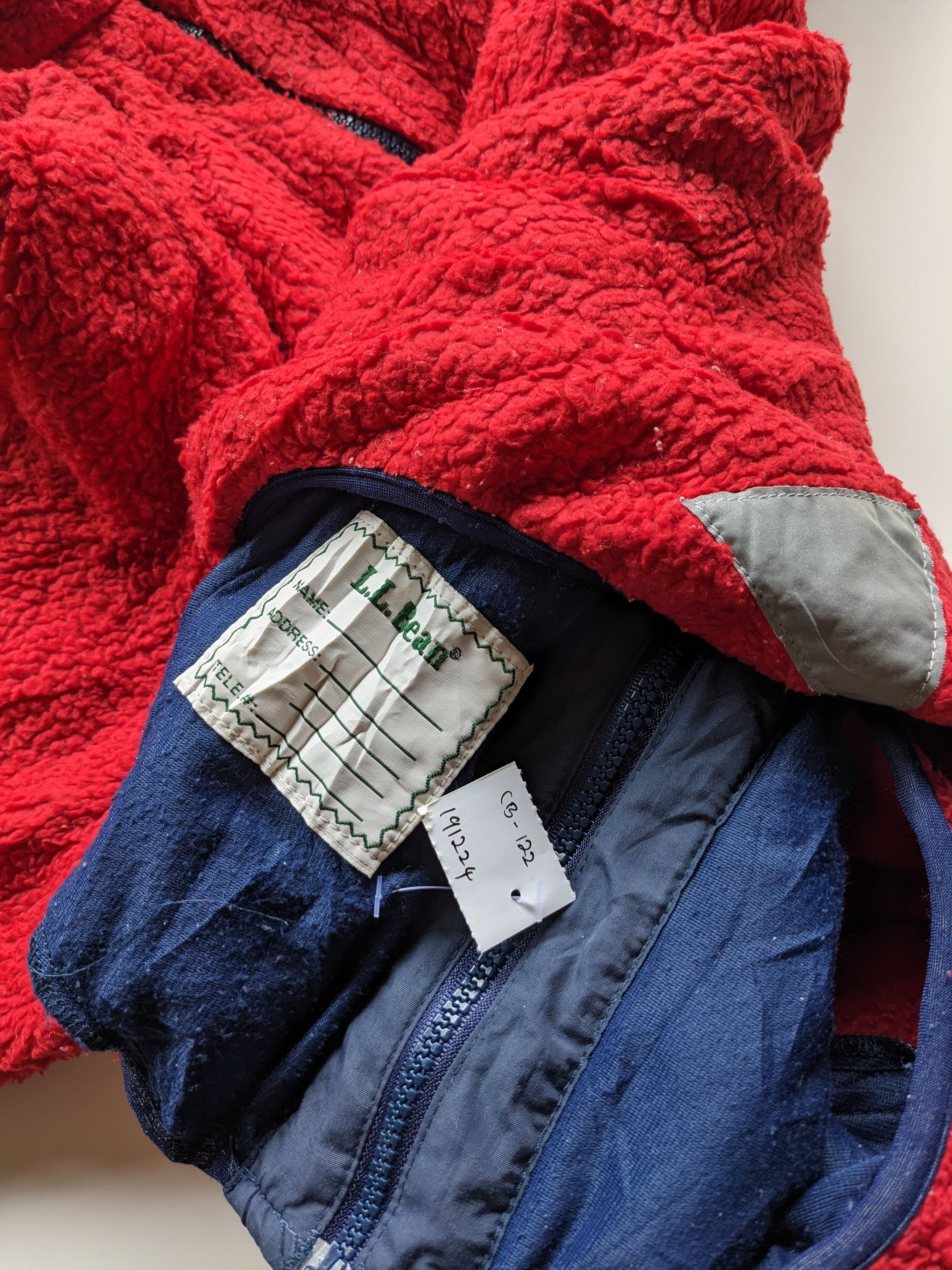 L.L. Bean × Vintage Vintage L.L Bean fleece jacket Size US L / EU 52-54 / 3 - 6 Thumbnail