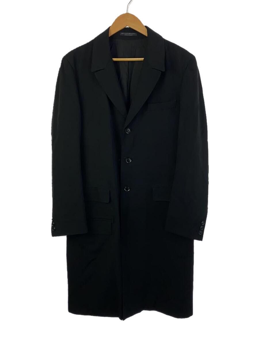Yohji Yamamoto YOHJI YAMAMOTO wool coat black HV-J98-148 Size US L / EU 52-54 / 3 - 1 Thumbnail