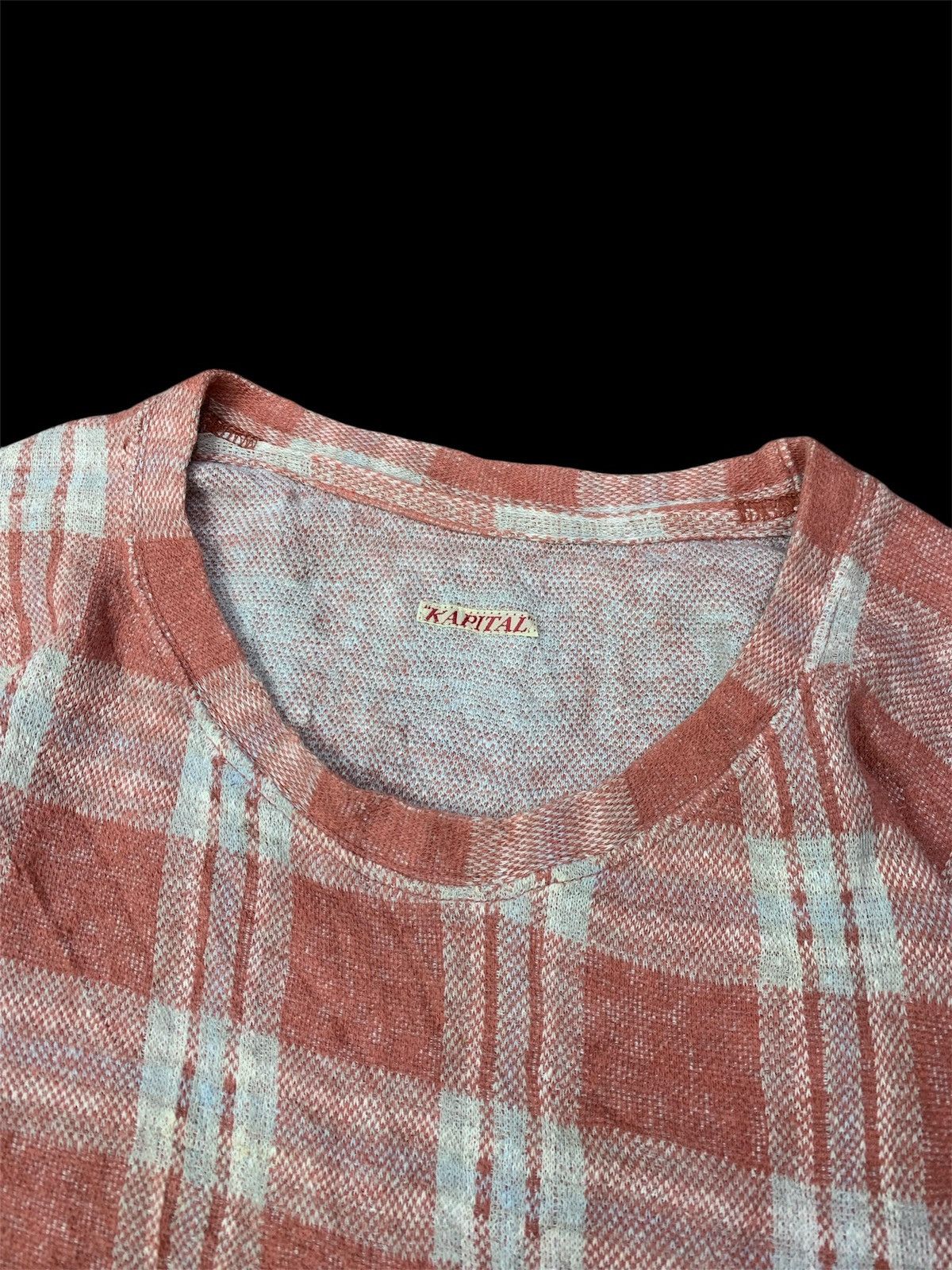 Designer × Japanese Brand × Kapital Kountry Vintage kapital tartan leather Size US S / EU 44-46 / 1 - 8 Thumbnail