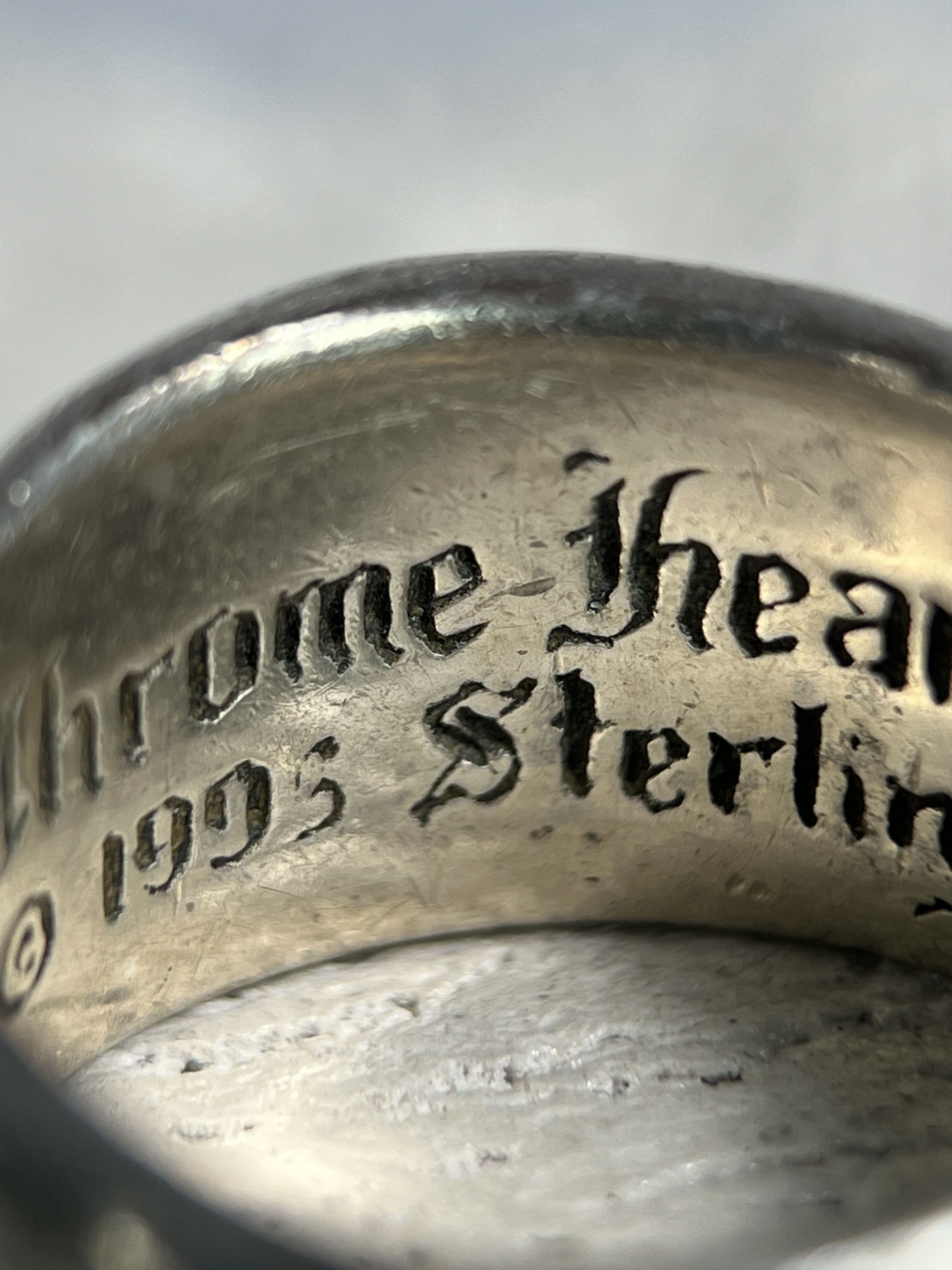 Chrome Hearts Chrome Hearts Celtic In Band Ring Sterling Silver Sz 10 Size ONE SIZE - 14 Thumbnail