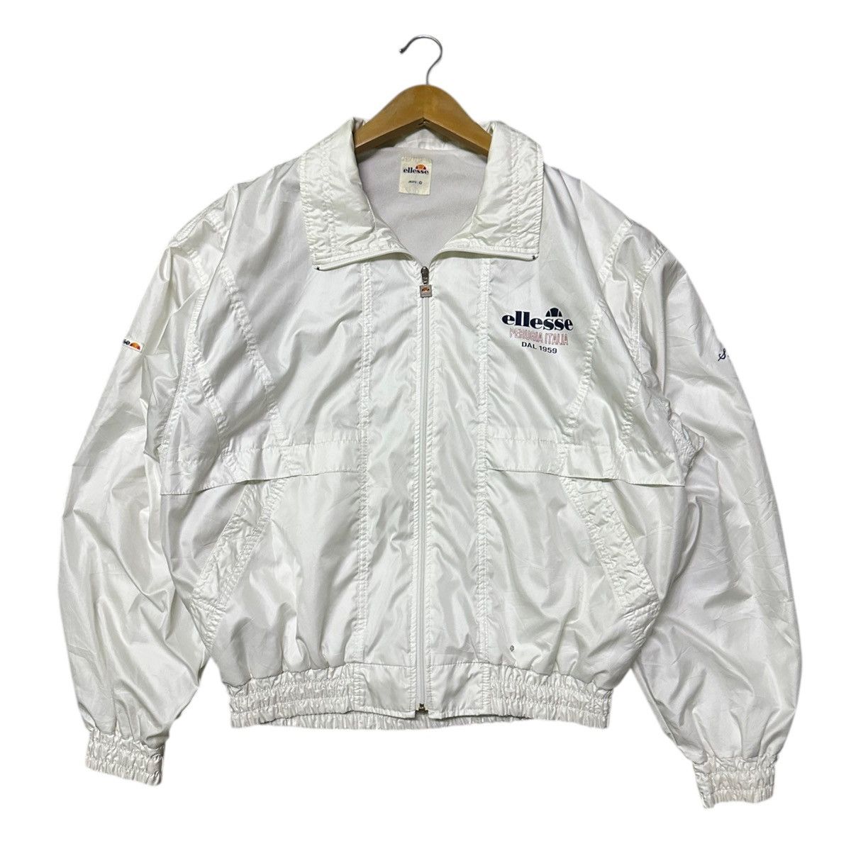 Ellesse Vintage 90s Ellesse windbreaker jacket Size US L / EU 52-54 / 3 - 2 Thumbnail
