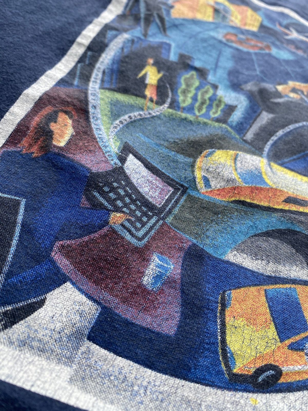 Other 🔥90s XTND Connect Server Extended Systems blue tee vntg Size US XL / EU 56 / 4 - 3 Thumbnail