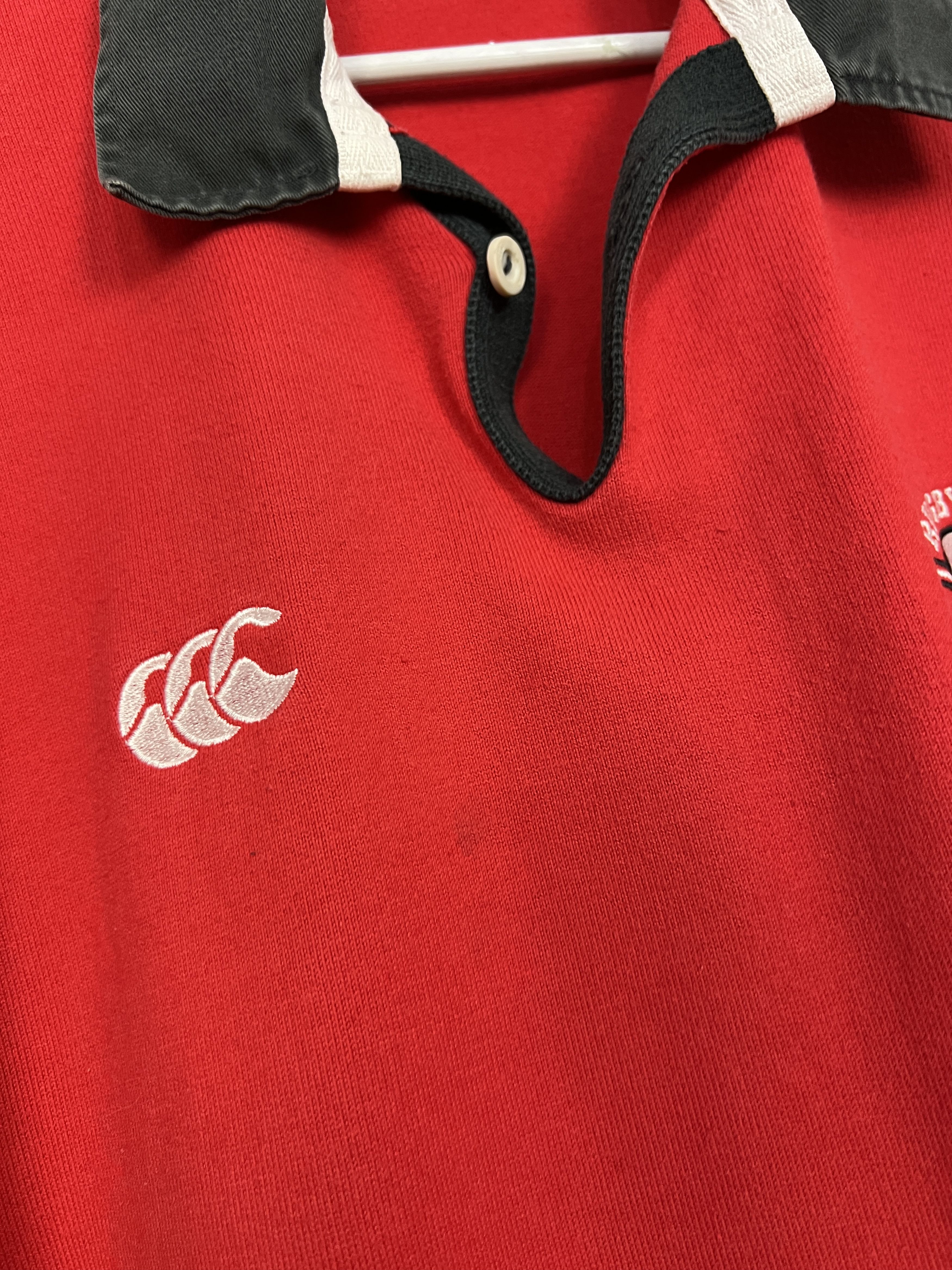 Vintage Canterbury Canada Rugby Union Long Sleeve Jersey Trikot Size US XXL / EU 58 / 5 - 6 Thumbnail