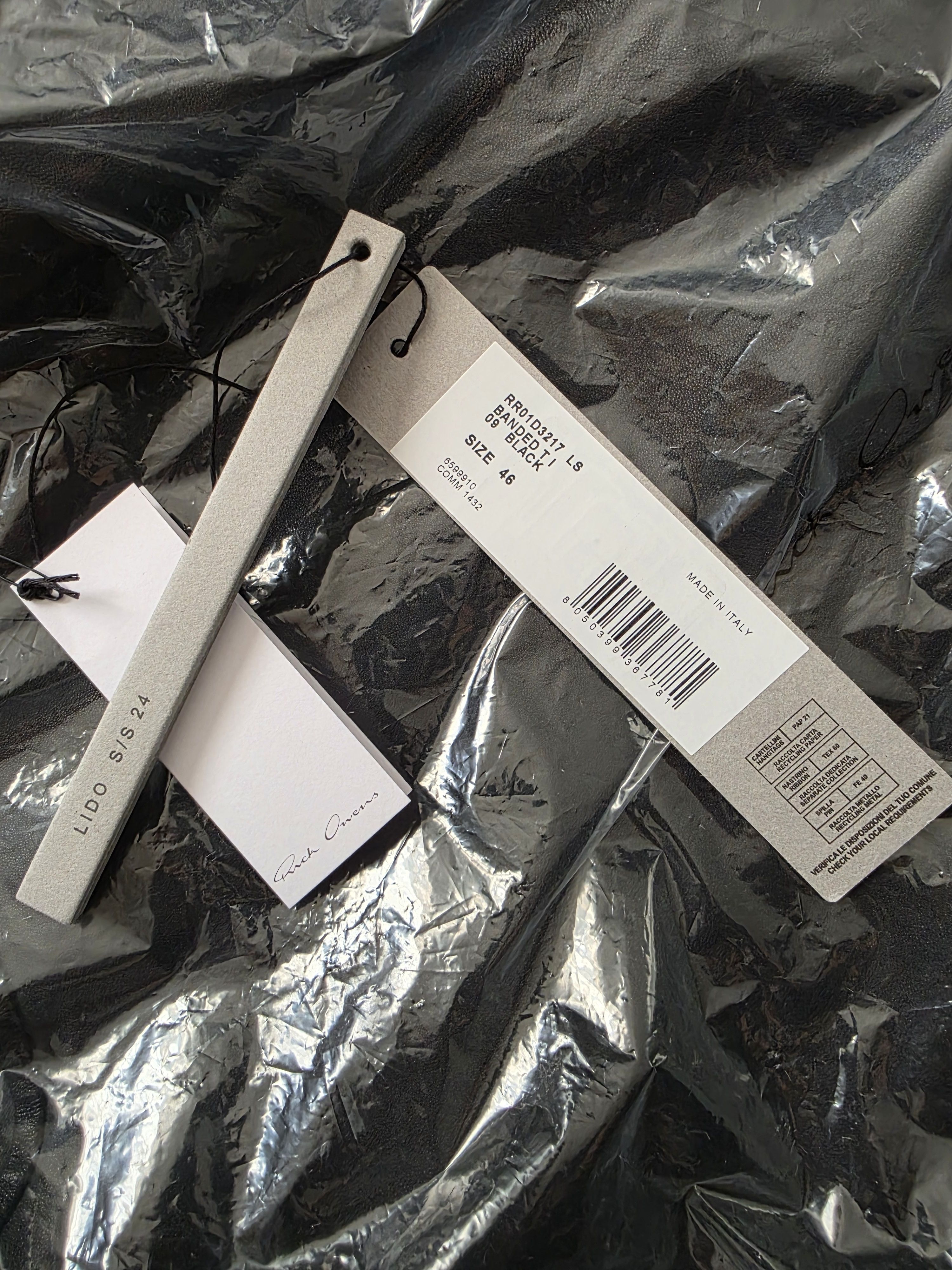 Rick Owens Runway LIDO Rick Owens 46 size top leather 100% very stretch Size US S / EU 44-46 / 1 - 14 Thumbnail