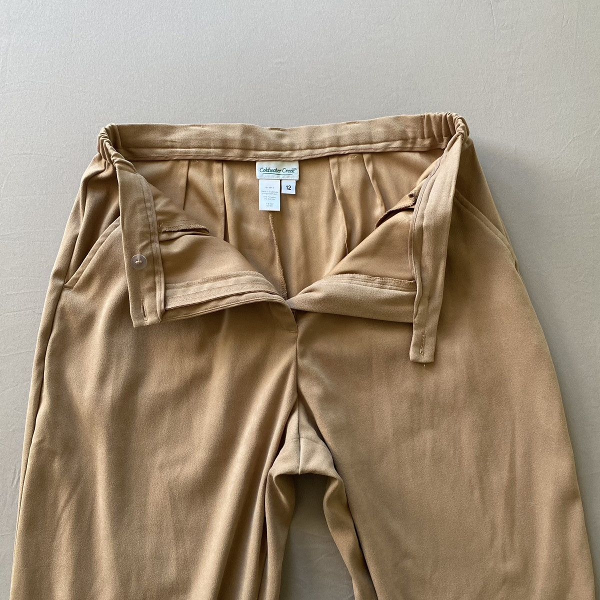 Coldwater Creek × Designer × Vintage Vintage Coldwater Creek Flat Front Trousers Size 34" / US 12 / IT 48 - 5 Thumbnail