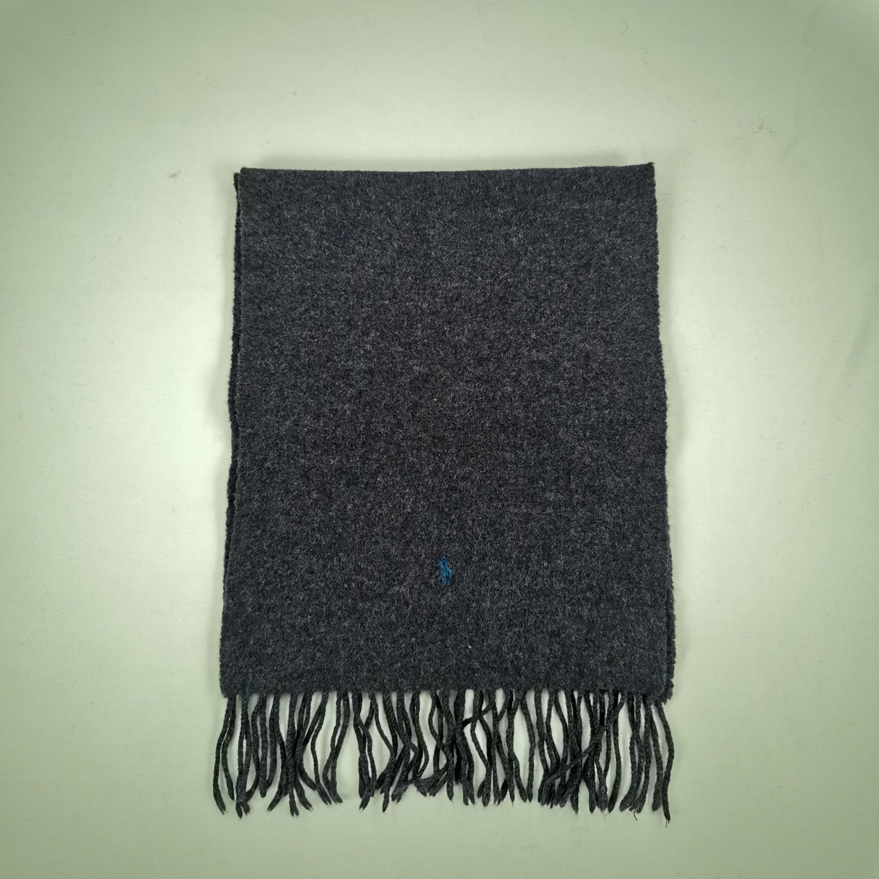 Polo Ralph Lauren Vintage Polo Ralph Lauren Scarf Wool Winter Fringe . Size ONE SIZE - 2 Thumbnail
