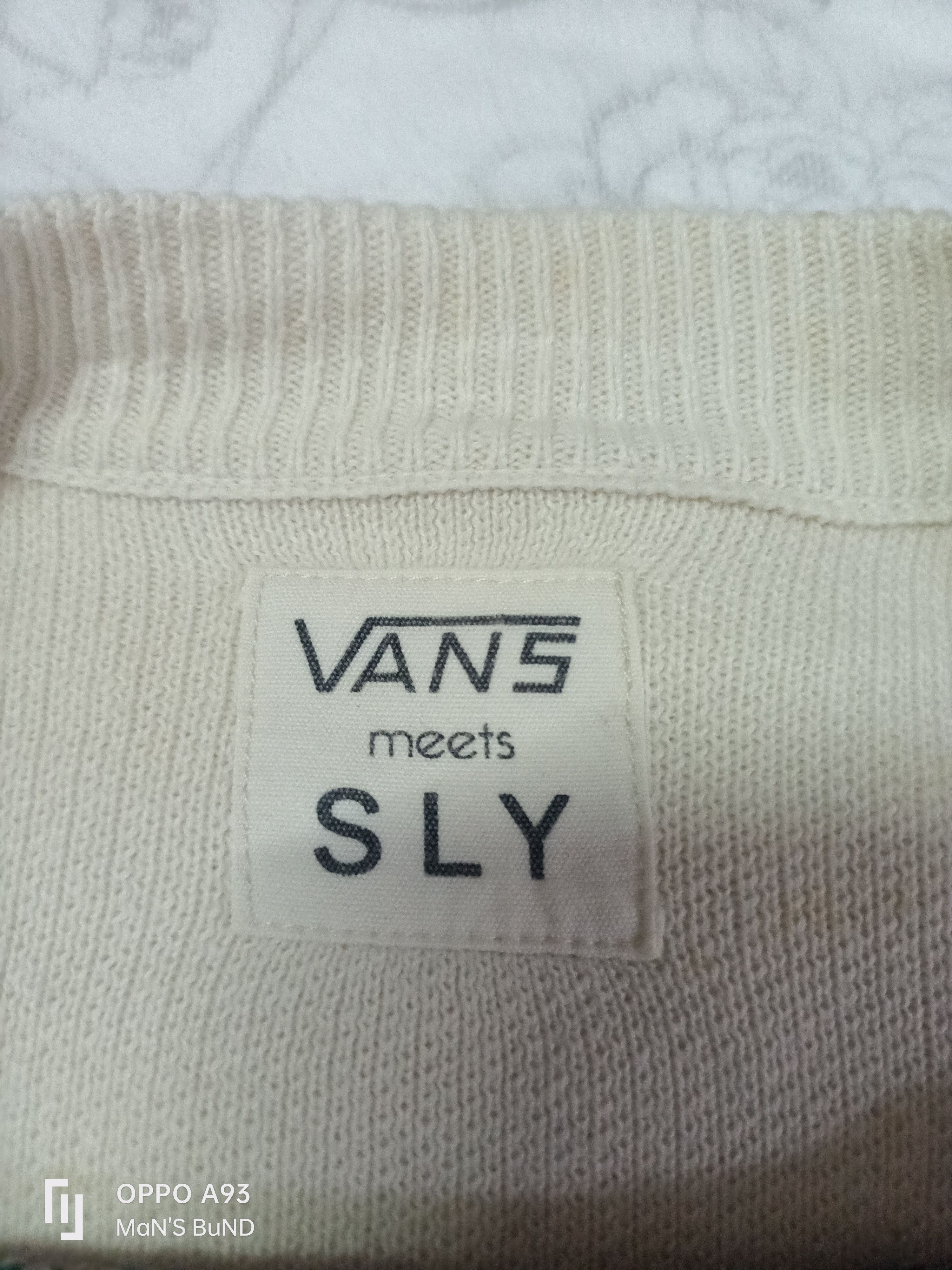 Japanese Brand × Vans × Vintage Vans X SLY knitwear very sexy Size M / US 6-8 / IT 42-44 - 6 Thumbnail