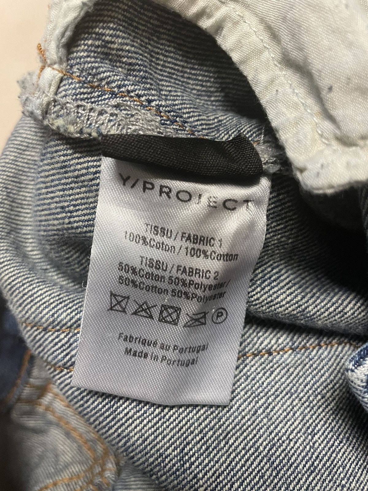 Japanese Brand Vintage Y2K Flared Denim Jeans Size US 31 - 5 Thumbnail
