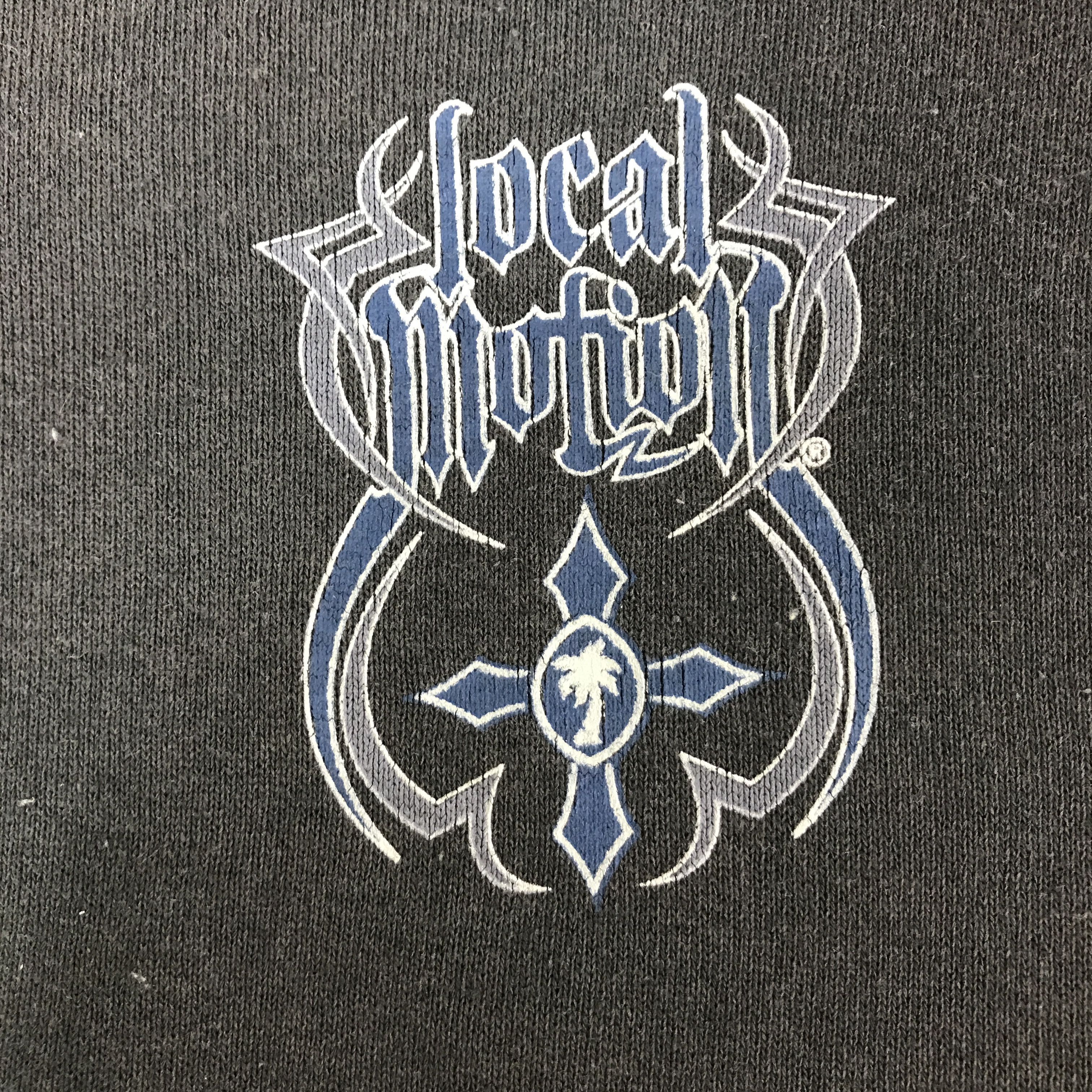 Vintage Locol Motion Gothic Black faded Style sweatshirts Size US L / EU 52-54 / 3 - 11 Thumbnail