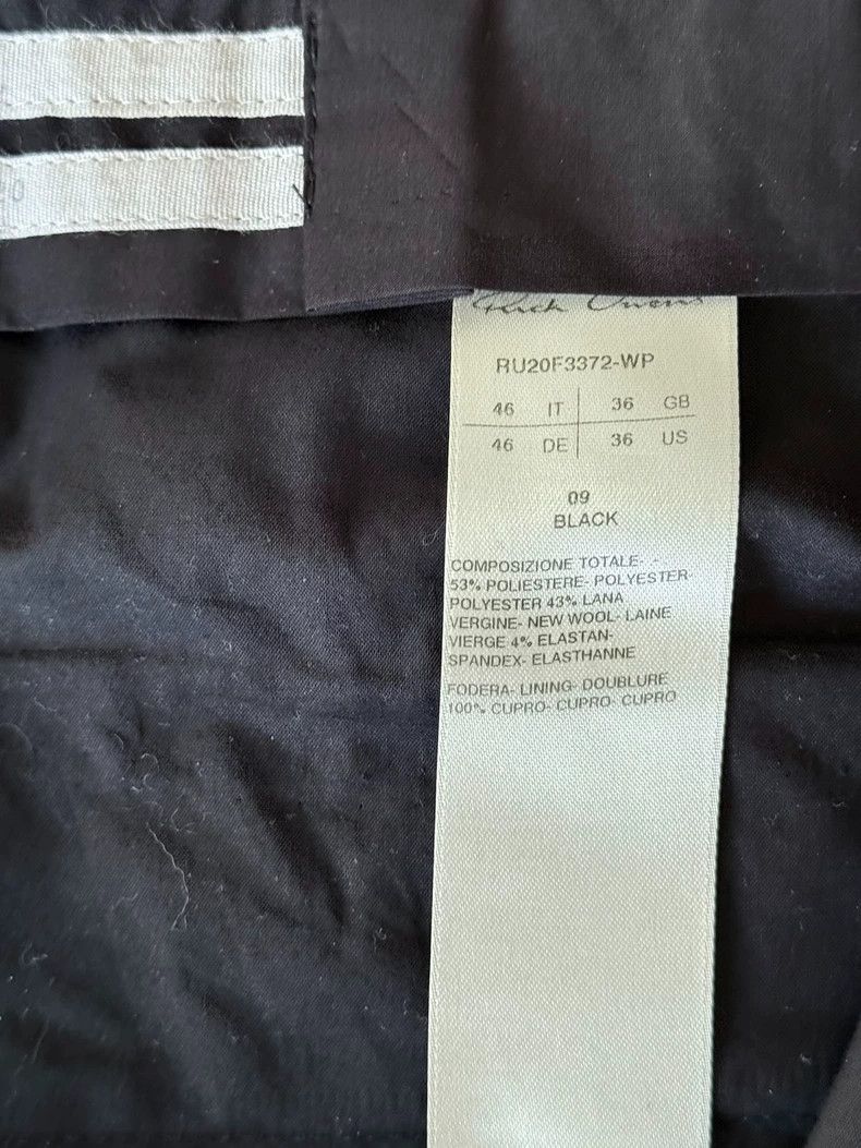Rick Owens rick owens size US 46 FW20 ASTAIRES TROUSERS 2503-Nextarr Size US 30 / EU 46 - 8 Thumbnail