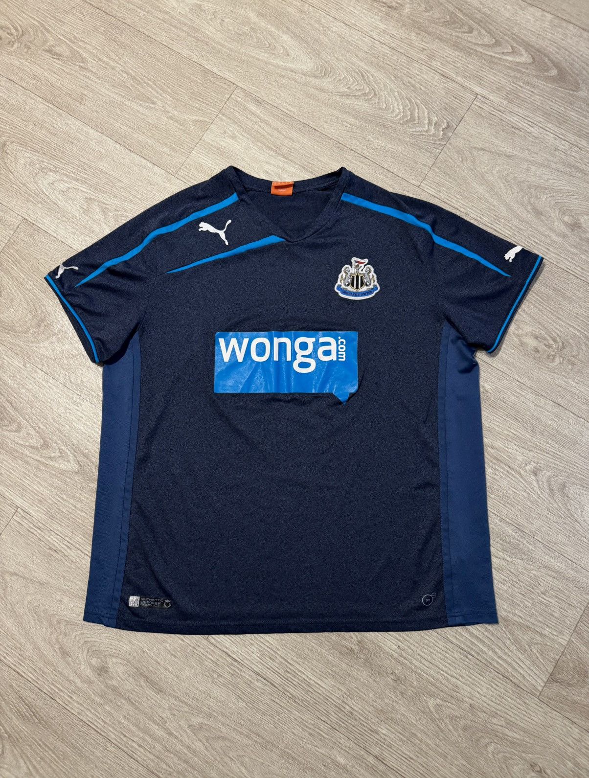 Vintage 🔷Puma Newcastle United 2013/14 Soccer jersey🔷 Size US XL / EU 56 / 4 - 1 Thumbnail