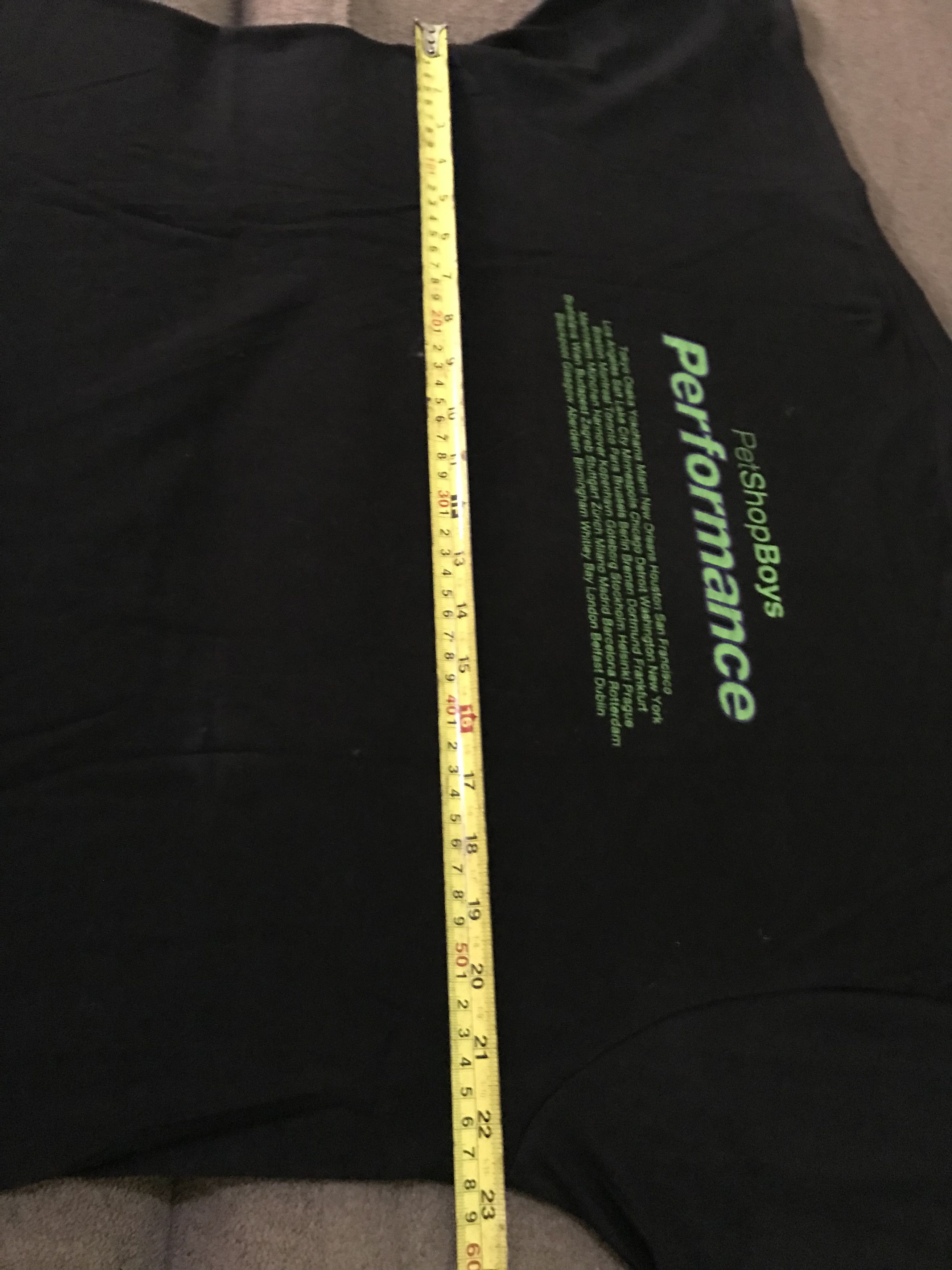 Vintage Vintage Pet Shop Boys Performance Tour 1991 Shirt PSB Size US XL / EU 56 / 4 - 10 Thumbnail