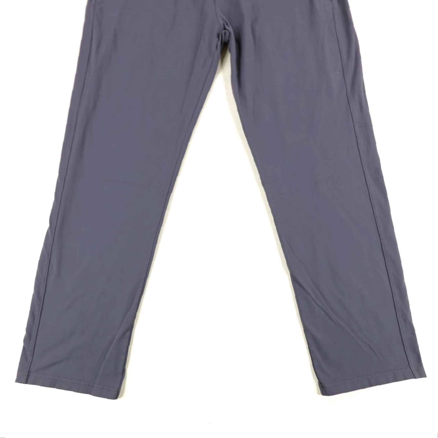 Vintage Public Rec Mens Pants 38x32 Chino Joggers Blue Nylon Spandex Knit Straight Leg Athletic Sports Clothes Size US 36 / EU 52 - 3 Thumbnail