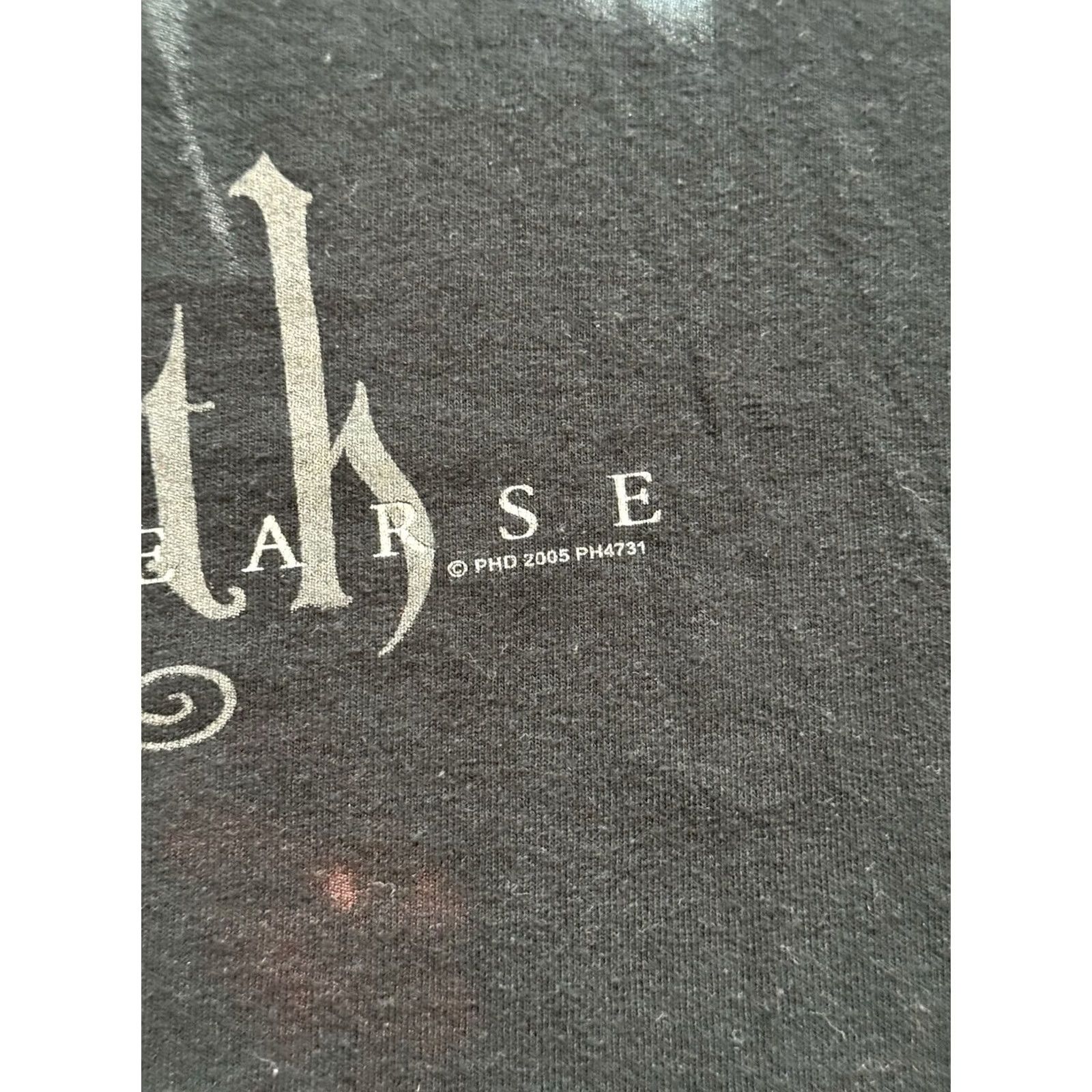 Gildan VINTAGE Opeth Concert T Shirt 2005 My Arms Your Hearse Metal XL Mens Size US XL / EU 56 / 4 - 5 Thumbnail