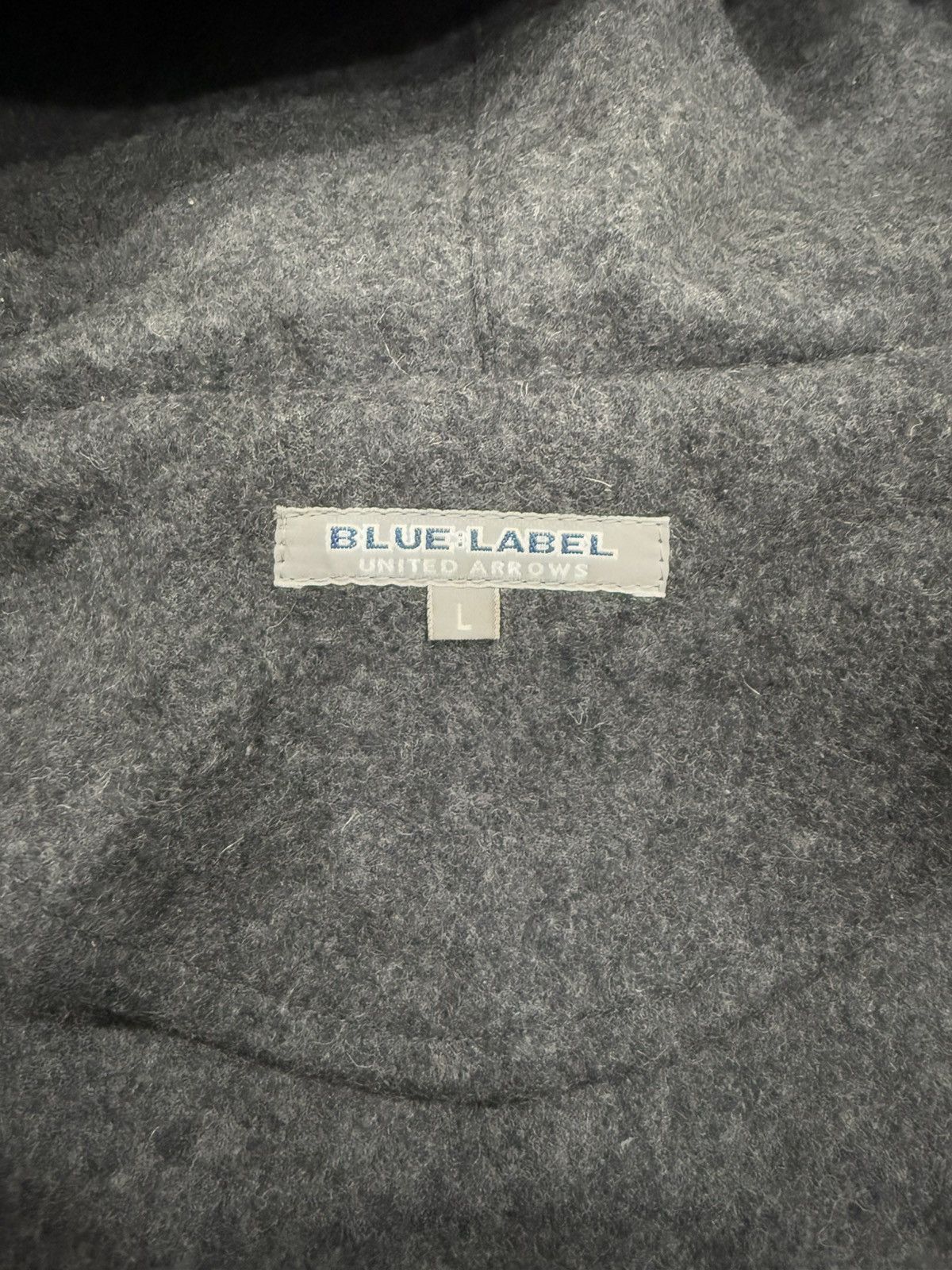 Undercover × United Arrows United Arrows Green Label Shetland Wool Long JACKET Size US M / EU 48-50 / 2 - 8 Thumbnail