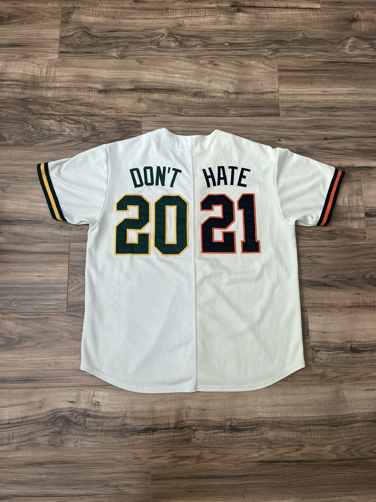 Supreme Supreme Don’t Hate Baseball Jersey Size US L / EU 52-54 / 3 - 16 Thumbnail